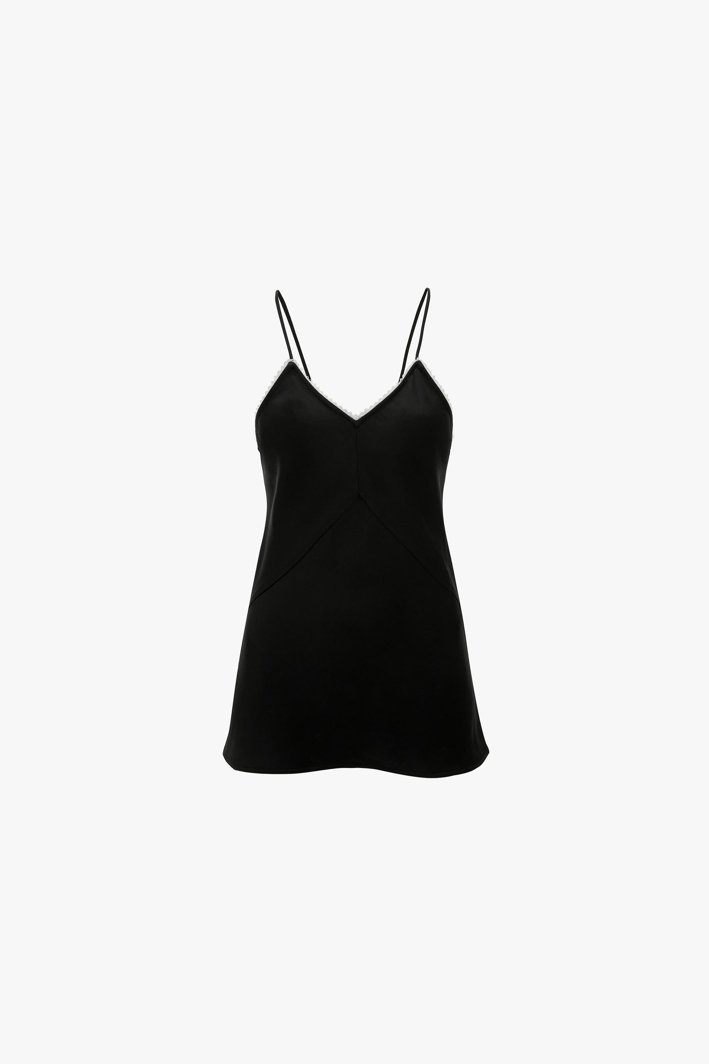 Lace Cami Top In Black