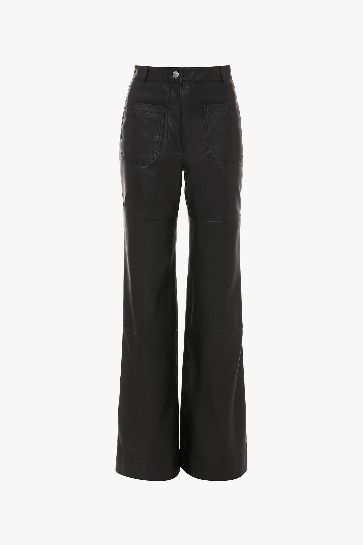 Leather Alina Trouser In Black