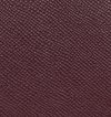 Burgundy Grained Leather