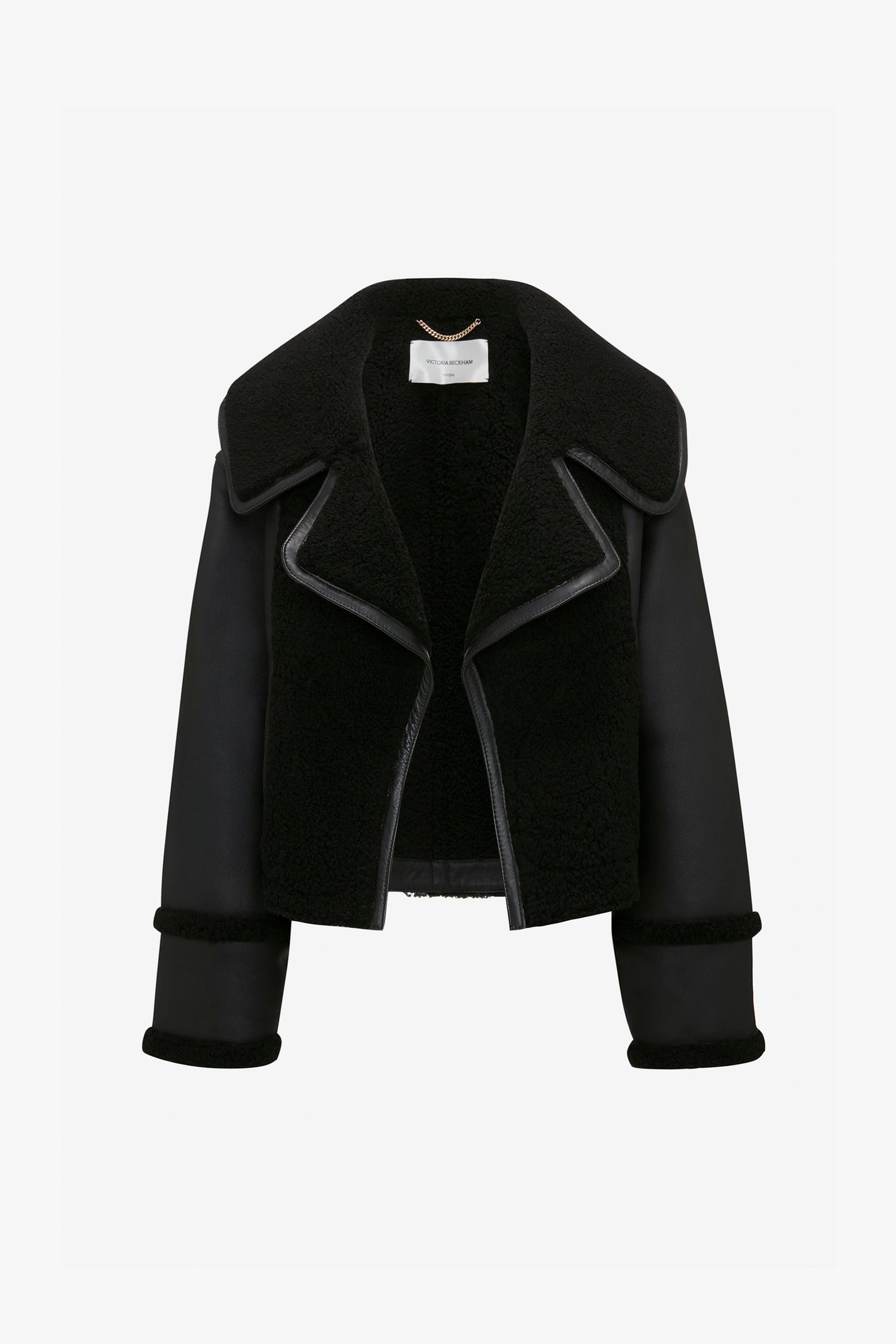 Shearling Jacket In Black