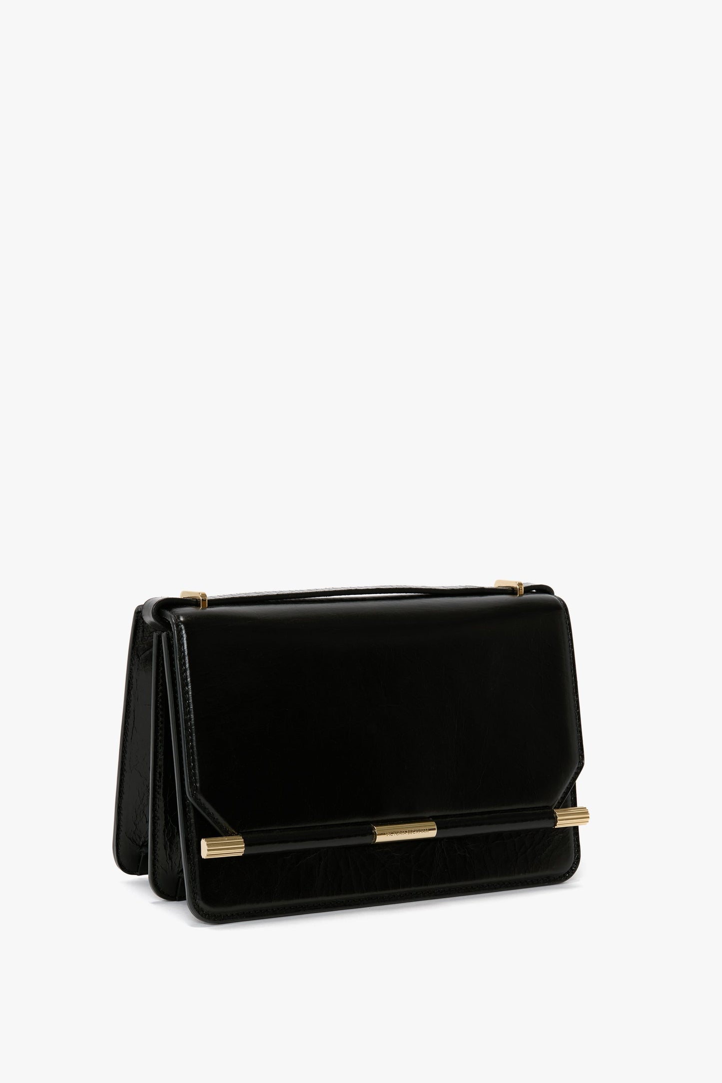 202 Crossbody Bag In Black Leather