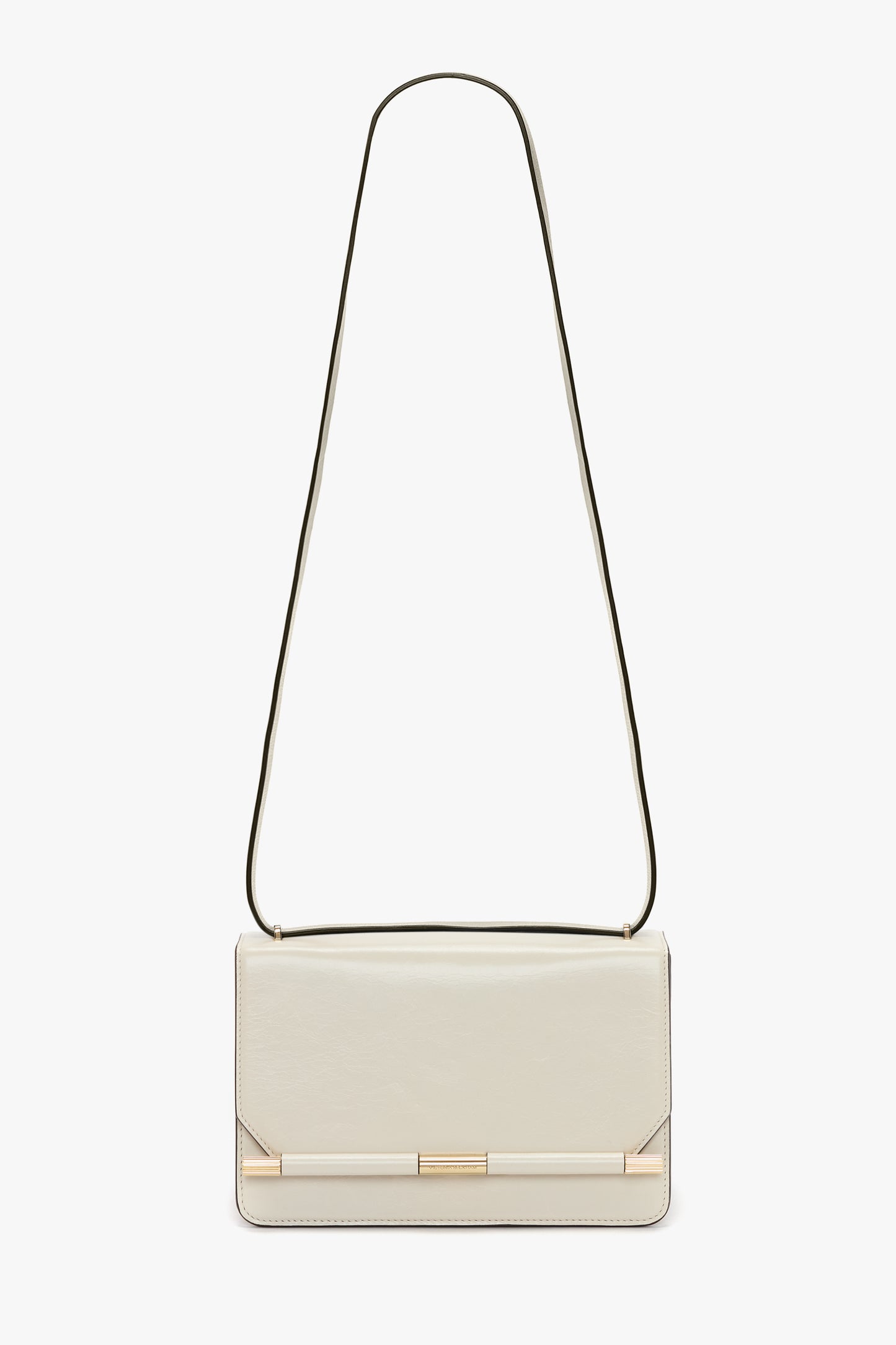 202 Crossbody Bag In Ivory Leather
