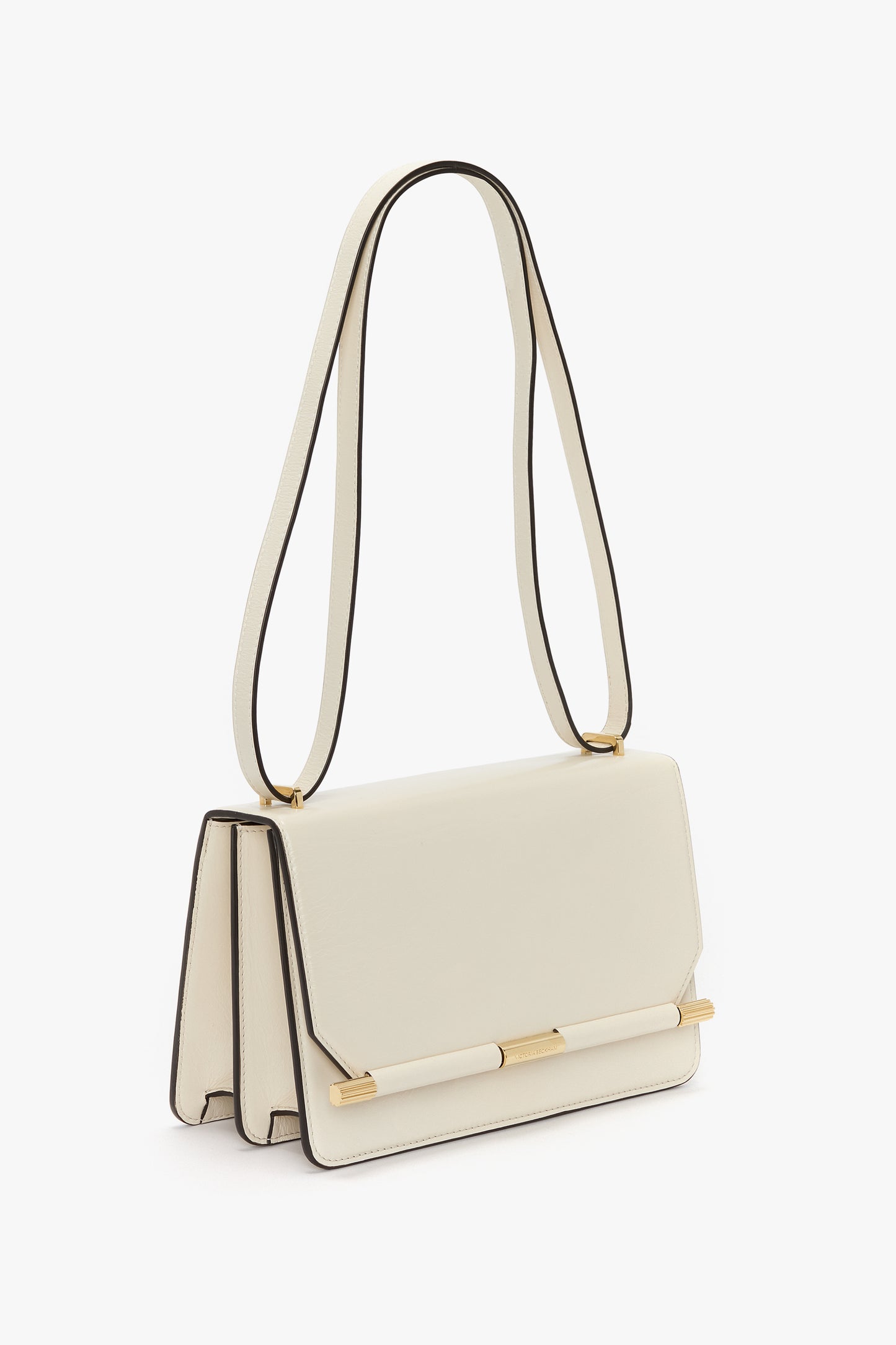 202 Crossbody Bag In Ivory Leather
