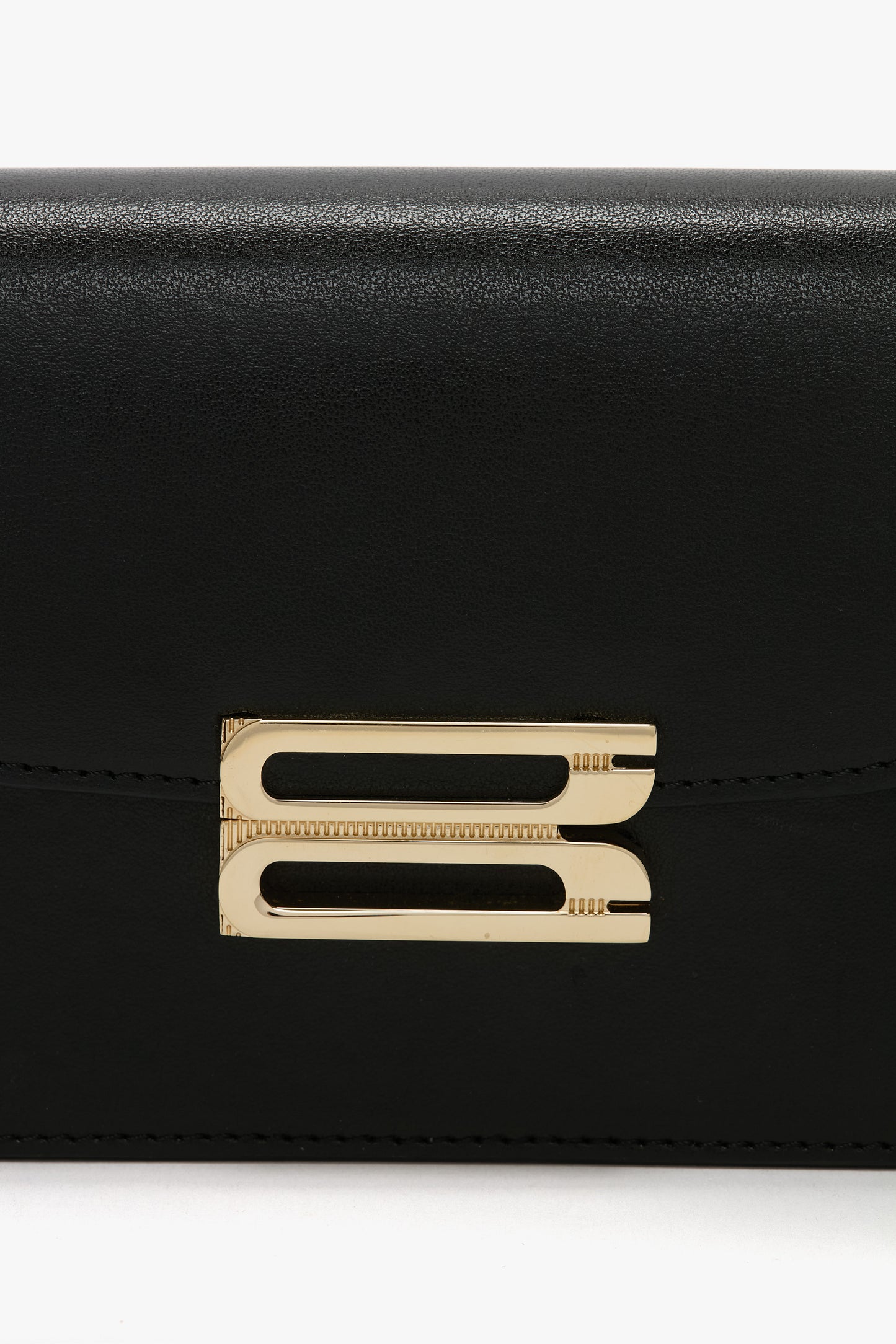 Nano Dorian Bag With Chain In Black Smooth Leather