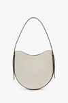 Medium Dia Hobo Bag In Ivory Canvas