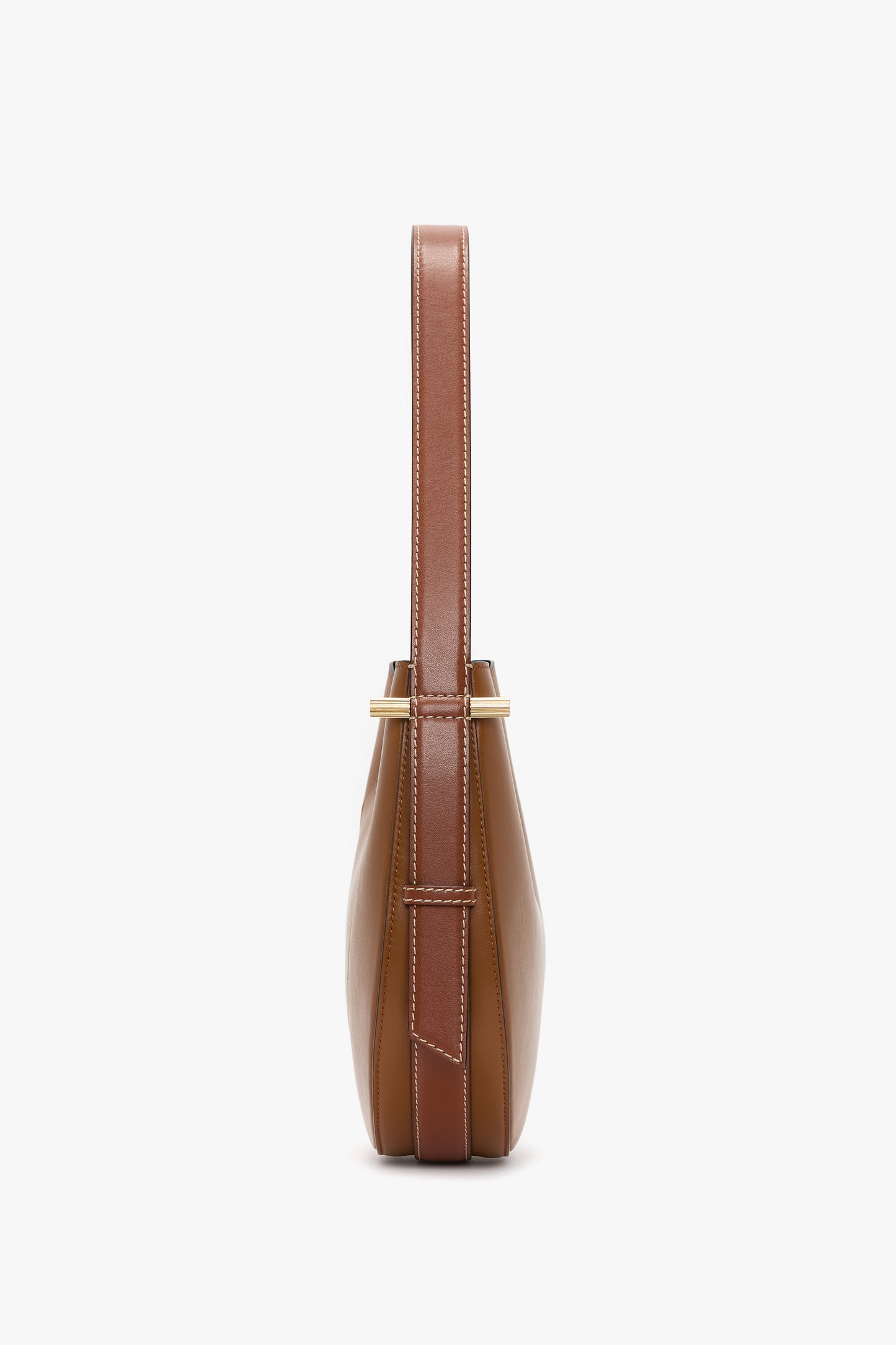 Medium Dia Hobo Bag In Tan Leather