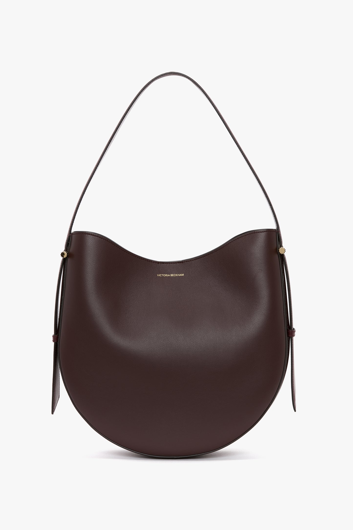 Dia Hobo Bag In Burgundy Leather