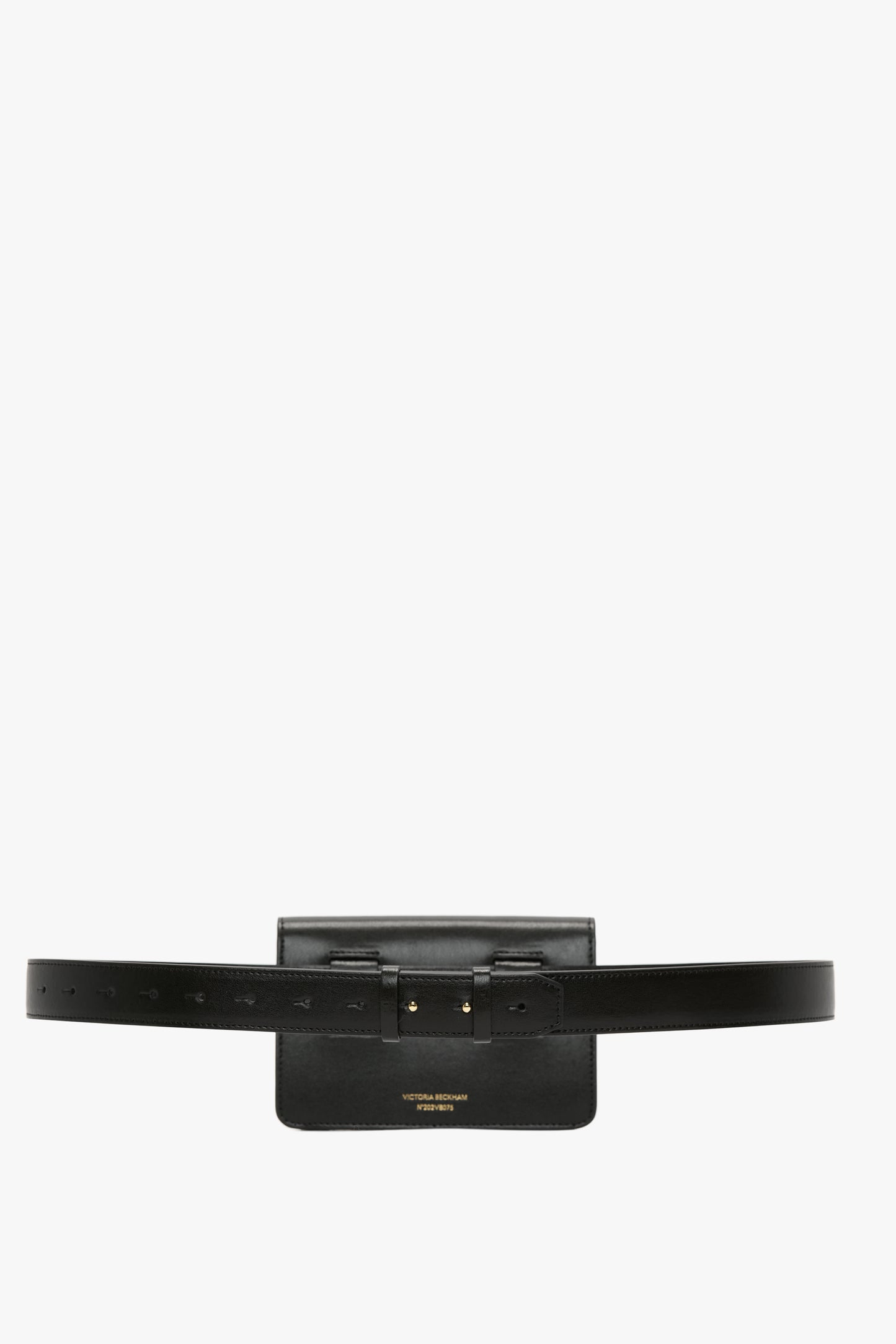 Dorian Belt Bag Nano In Black Leather