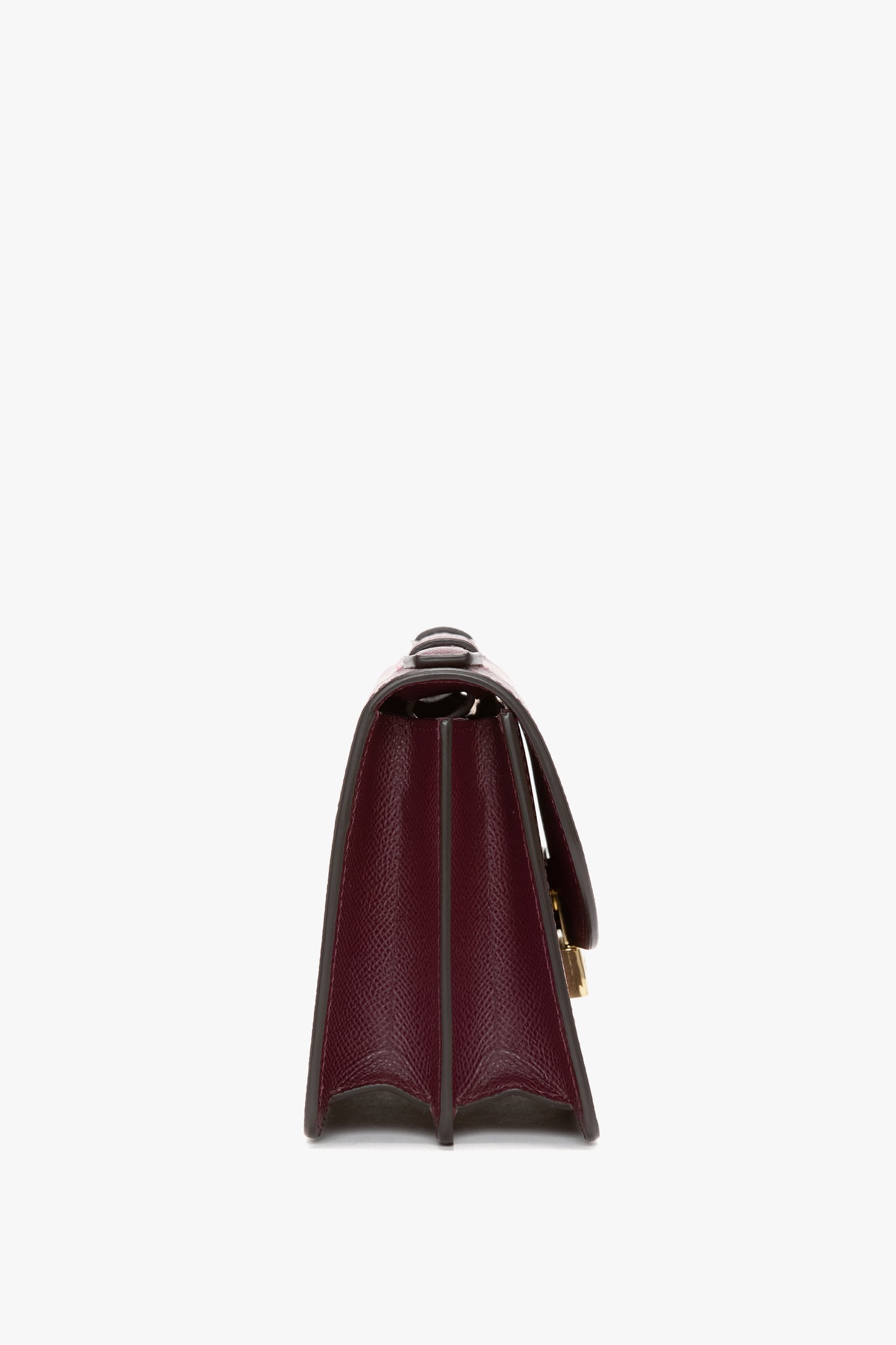 Mini Dorian Bag In Burgundy Leather