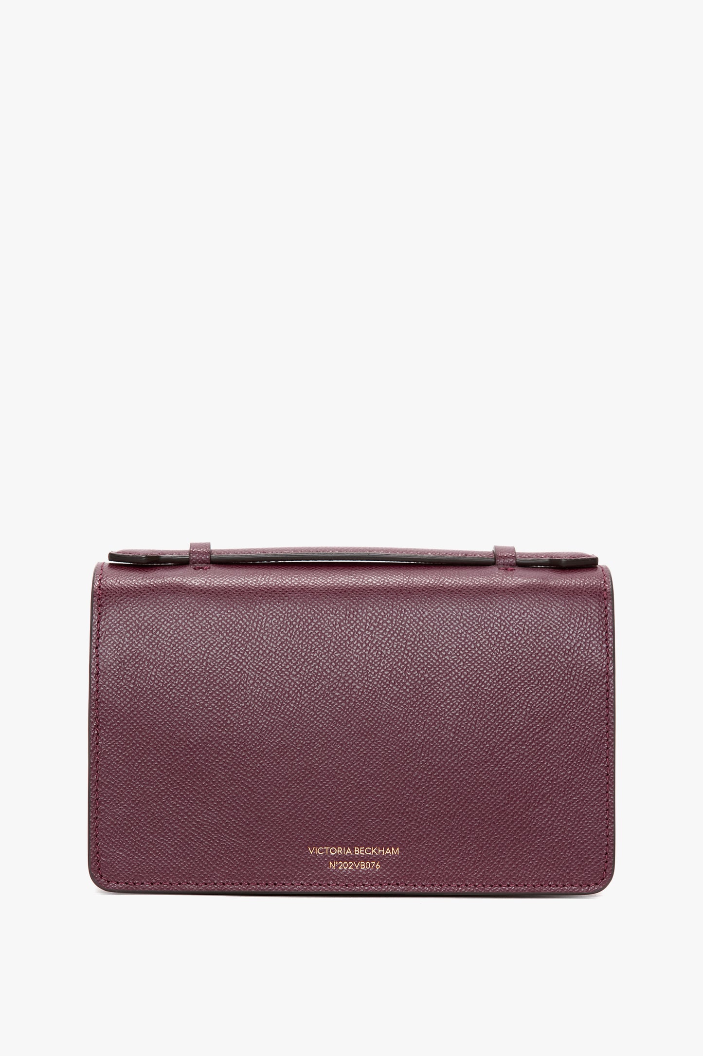 Mini Dorian Bag In Burgundy Leather