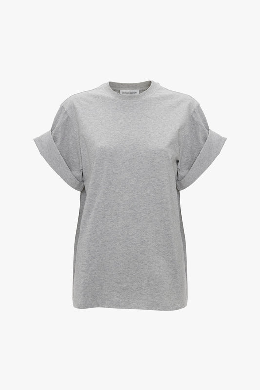 Relaxed Fit T-Shirt In Grey Marl