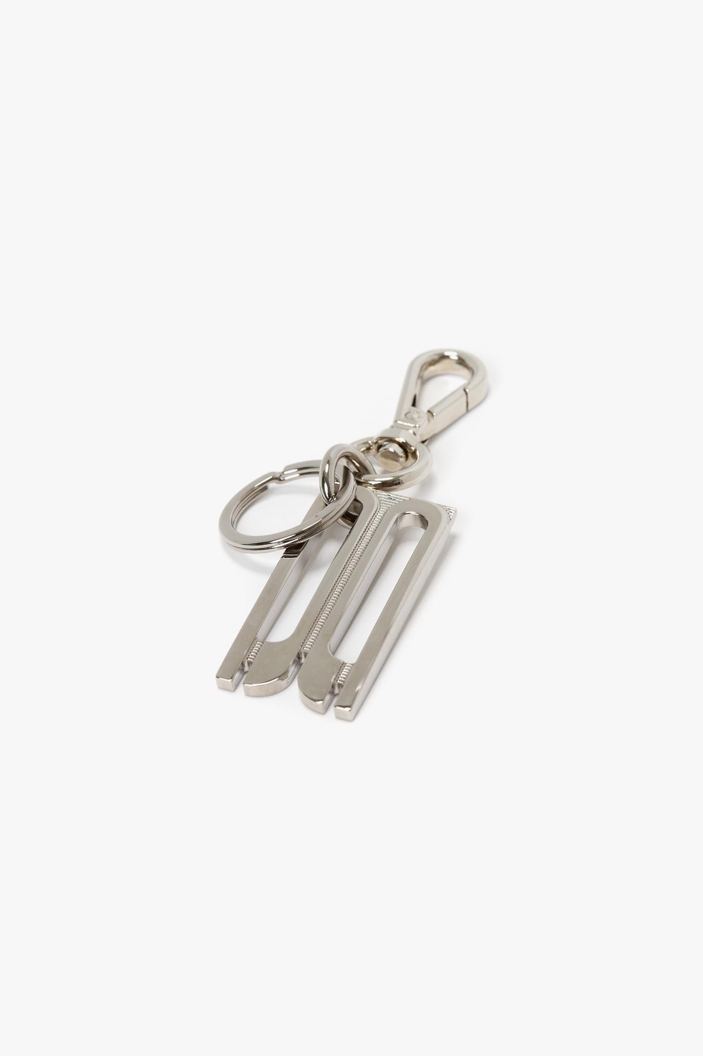 Charm Keyring In Silver