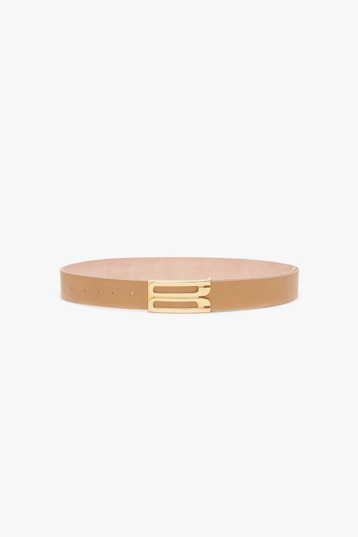 Jumbo Dorian Belt In Camel Leather