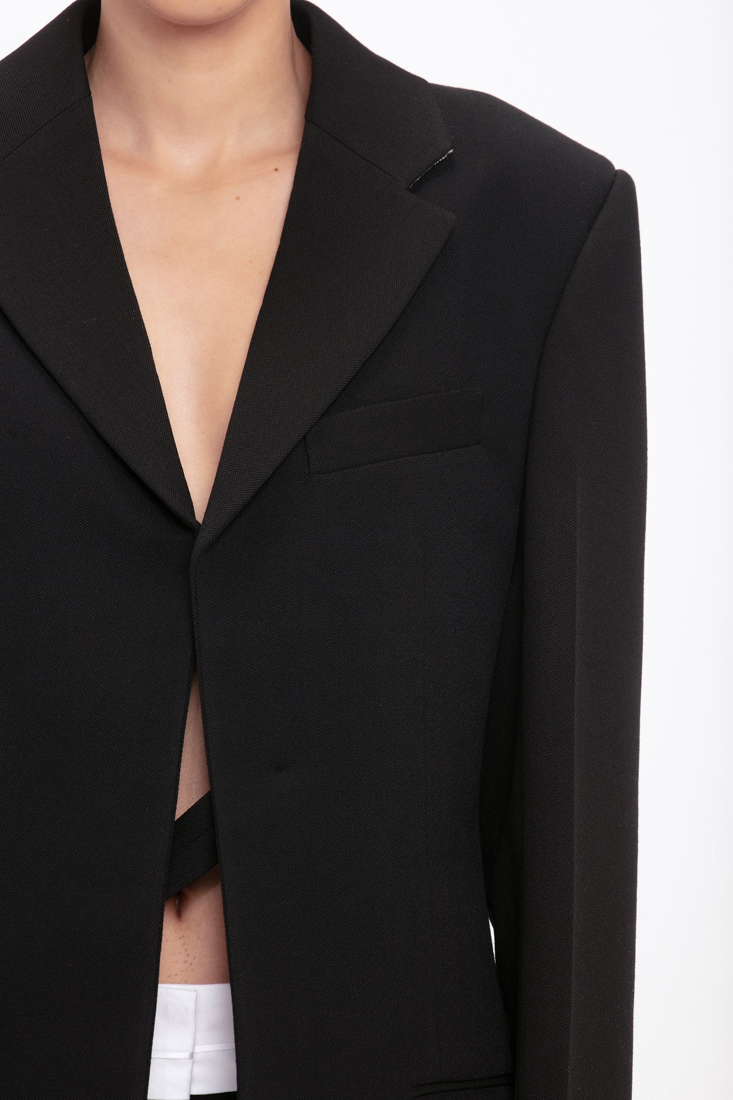 The Gigi Tux Jacket in Black