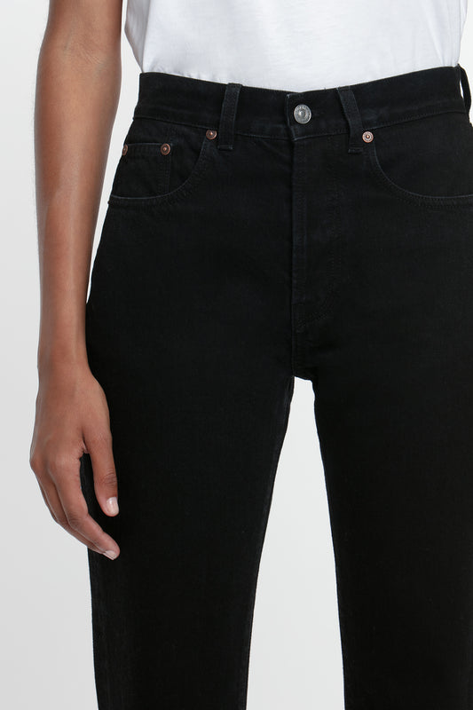 Exclusive Victoria Relaxed Jean In Washed Black