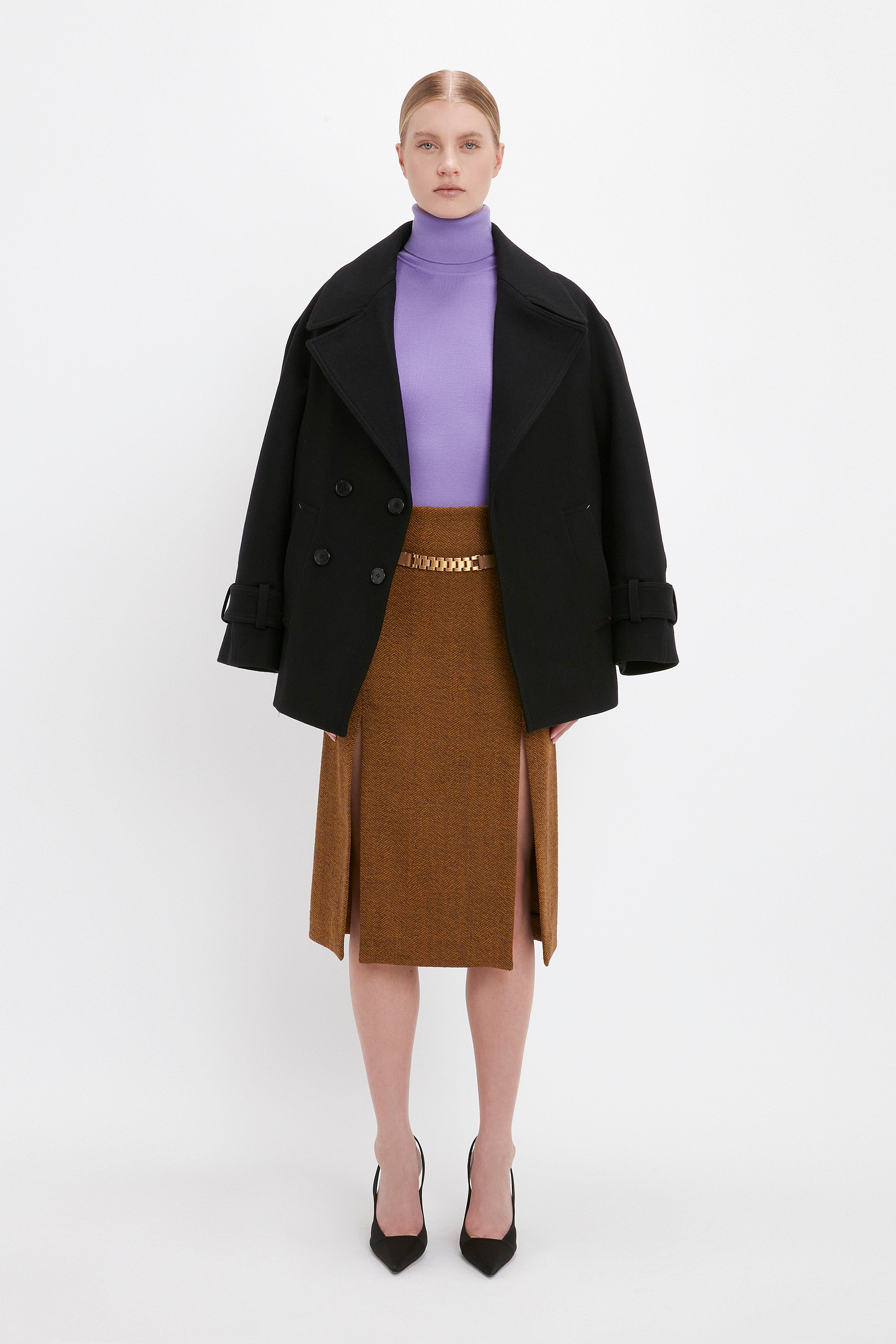 Oversized peacoat outlet