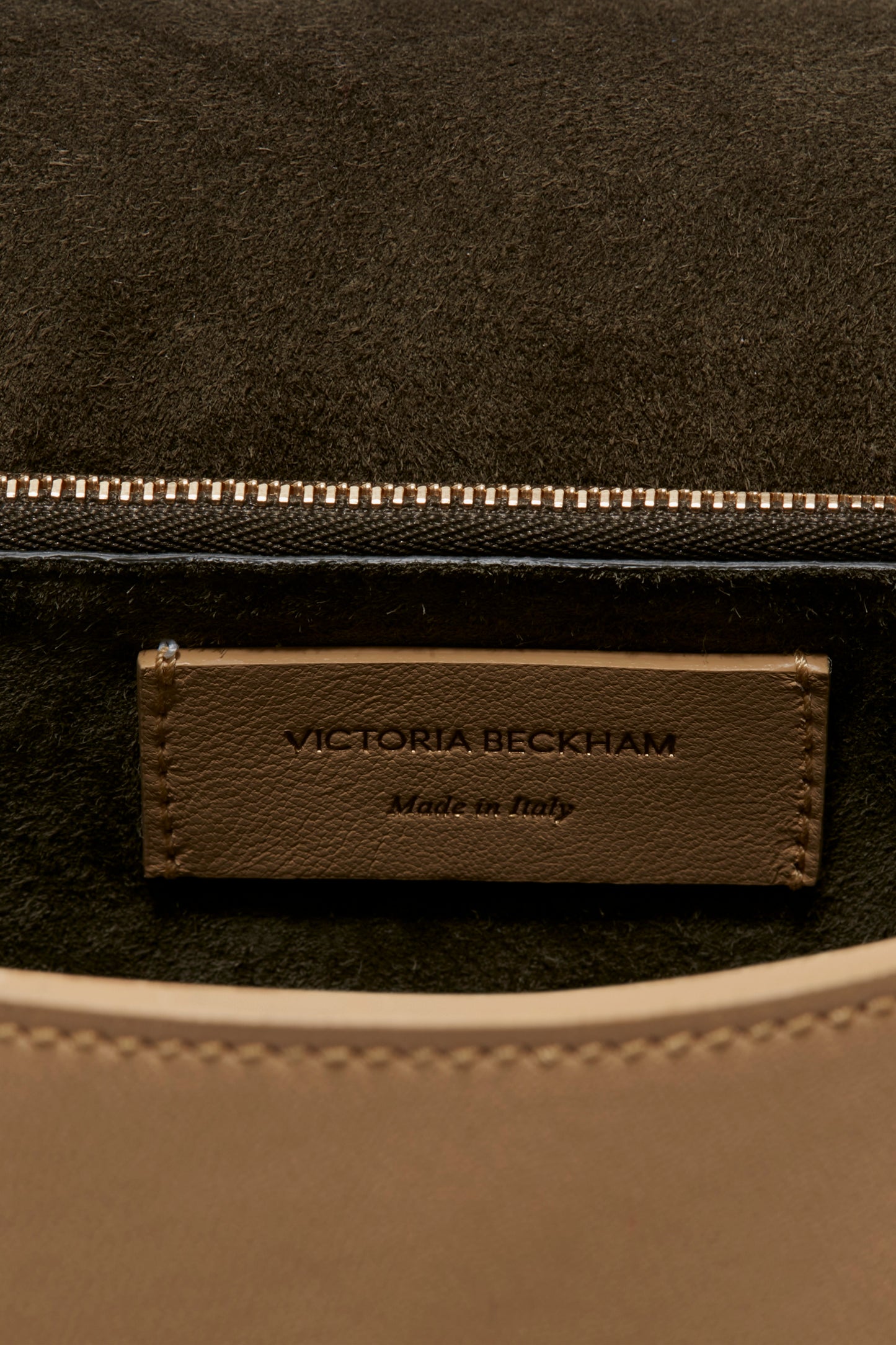 Puffy Jumbo Chain Pouch Bag In Sesame Leather