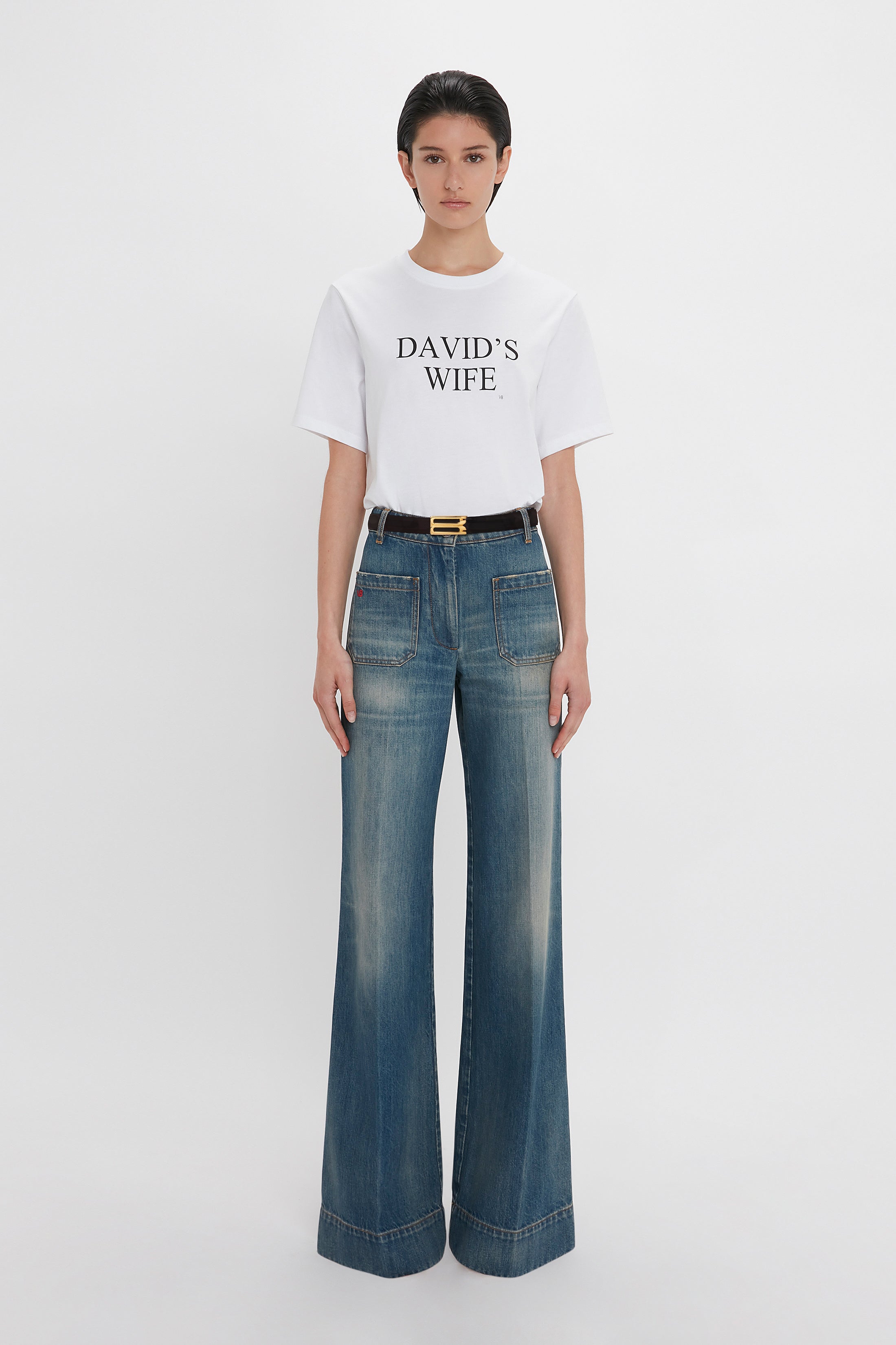 Designer Women's T-Shirts and Sweatshirts | Victoria Beckham