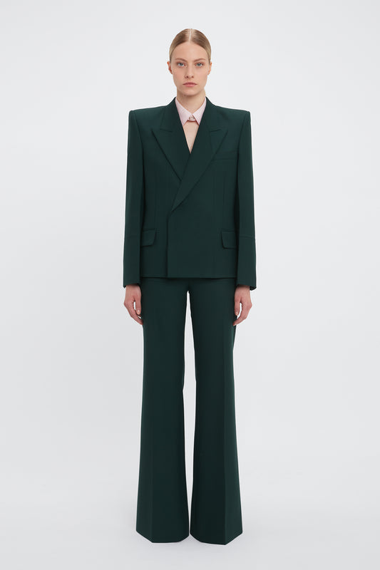 Alina Tailored Trouser In Seaweed