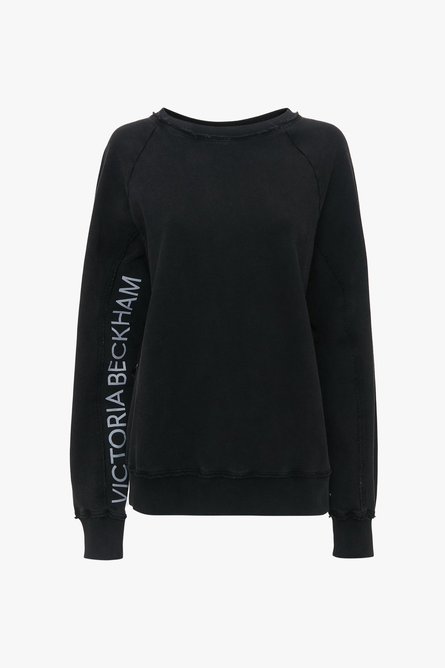 Black sweatshirt branded sale