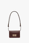 Nano Dorian Bag In Burgundy Smooth Leather