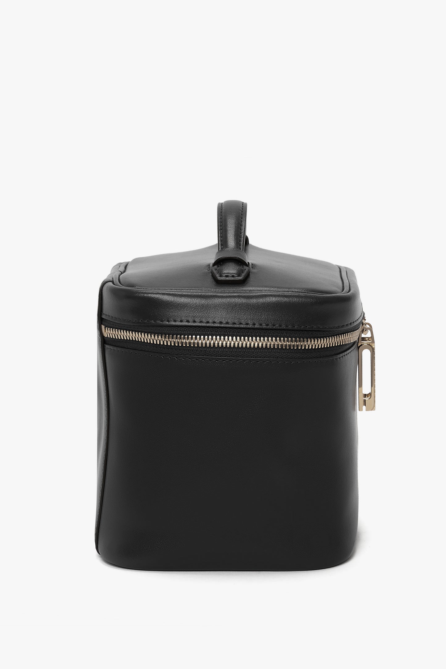 Vanity Crossbody Bag In Black Leather