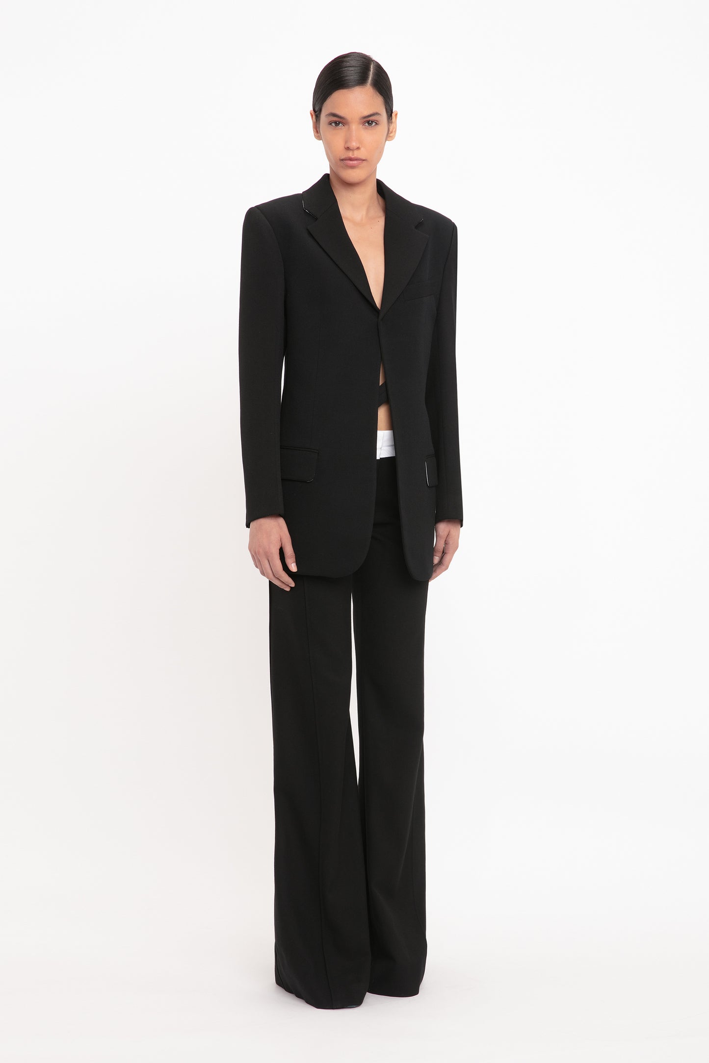 The Gigi Tux Jacket in Black