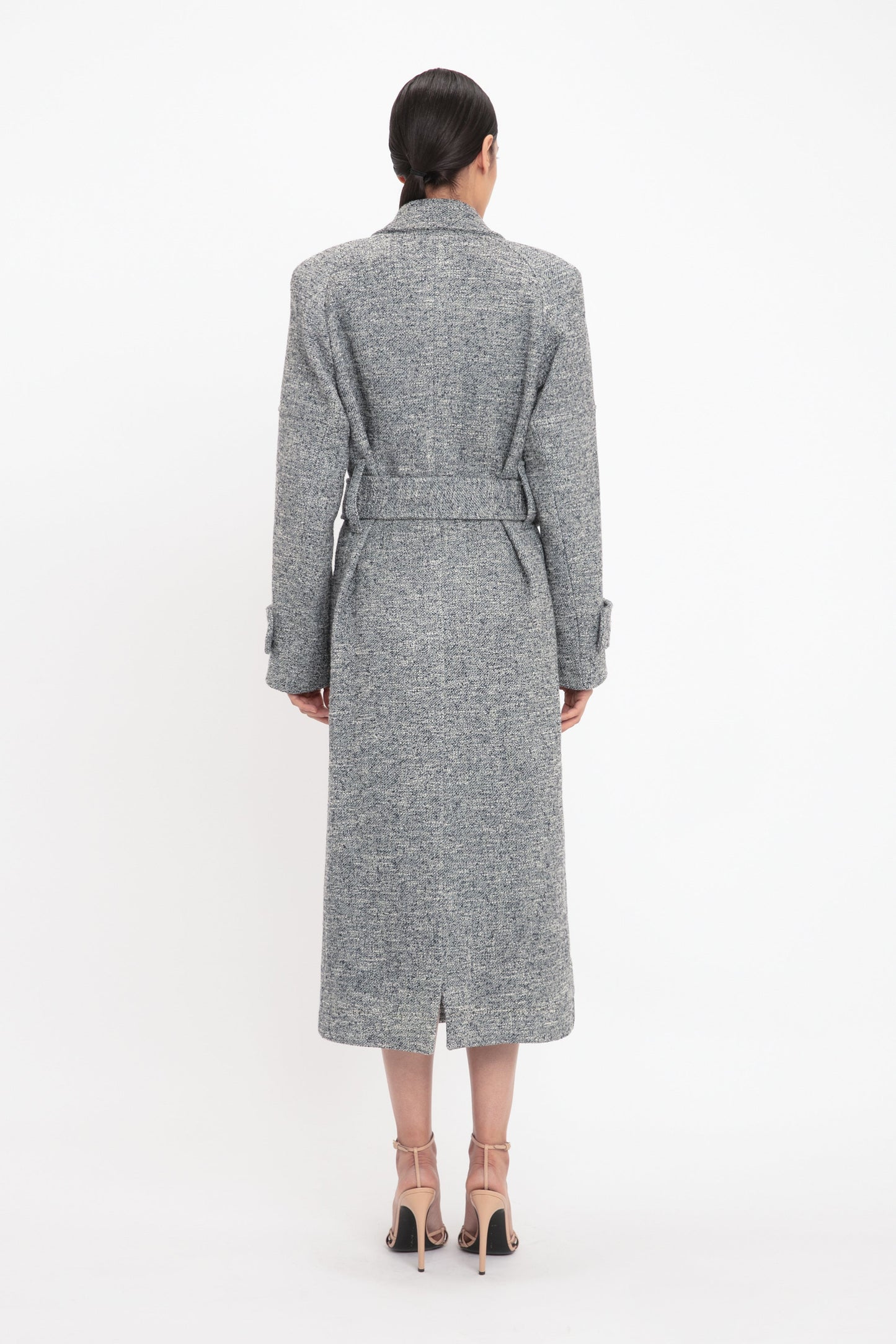 Raglan Sleeve Coat In Iceberg