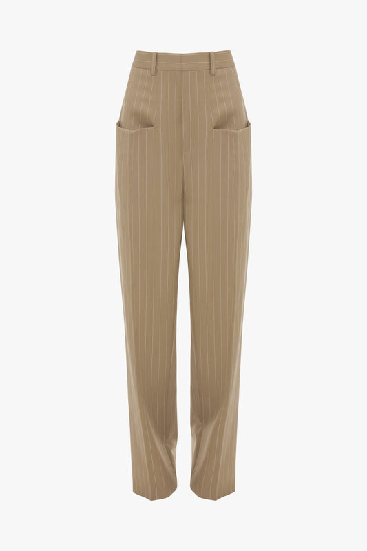 Structured Pocket Trouser In Sandstorm