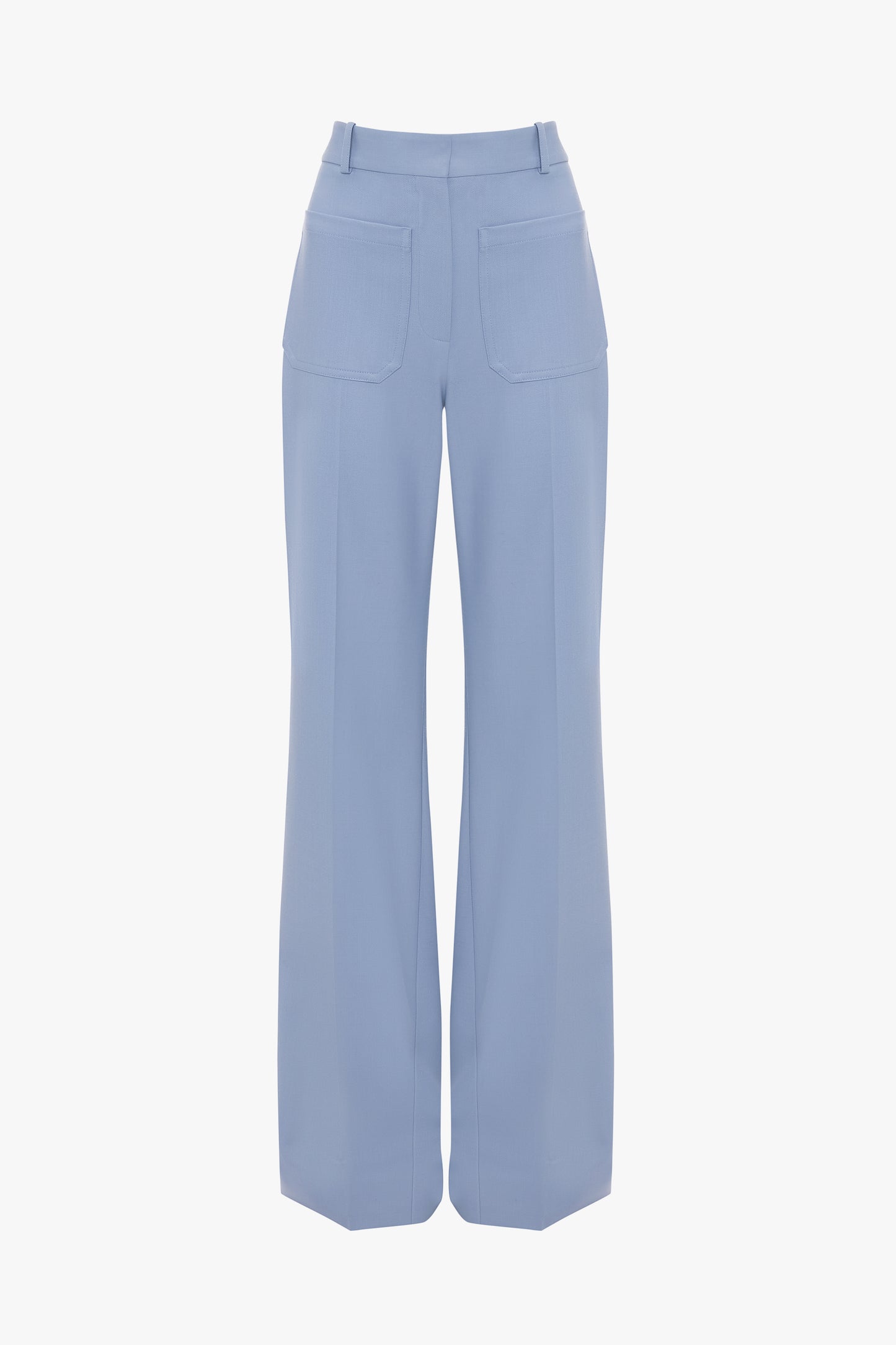 Alina High Waisted Trouser In Bluebell