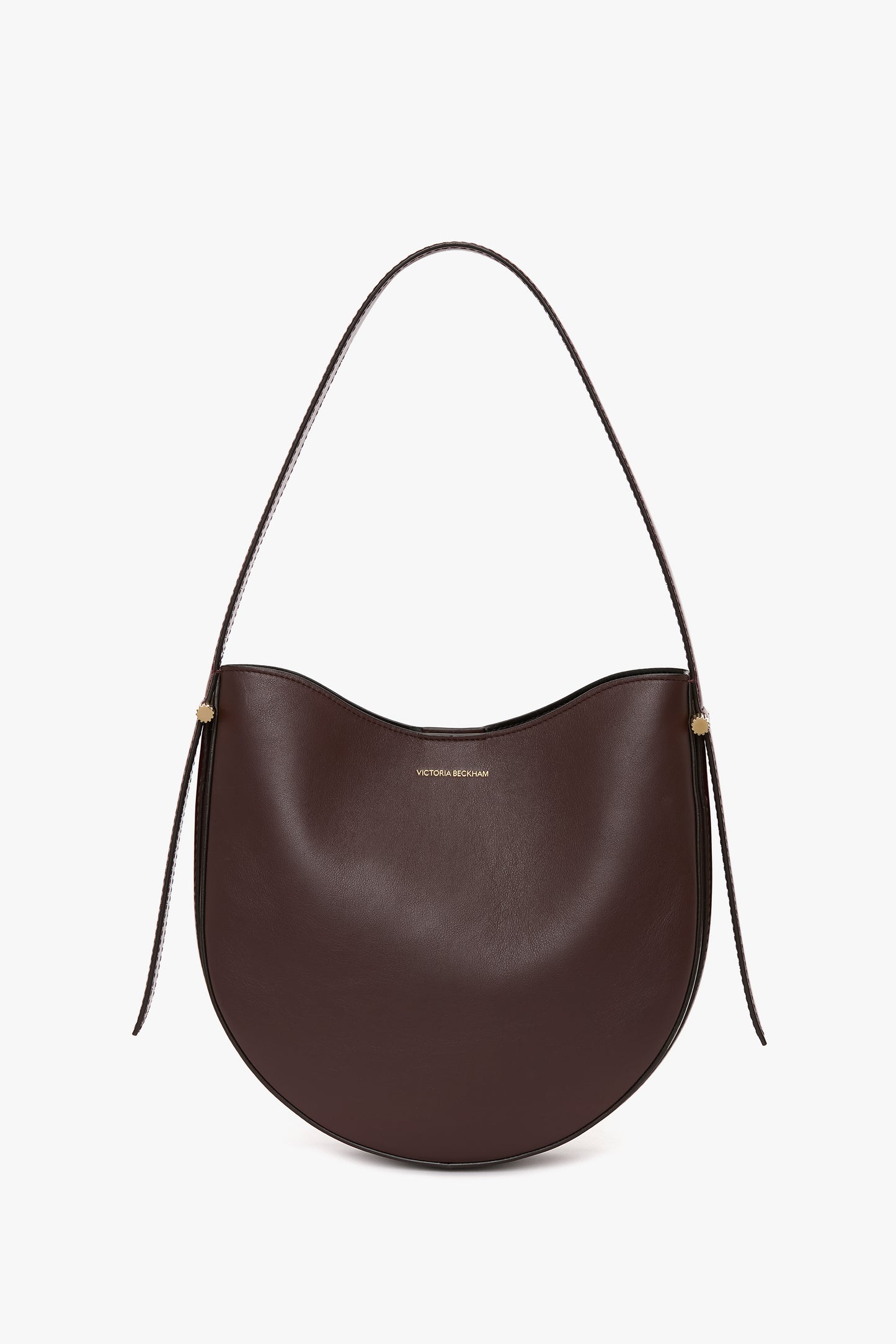 Medium Dia Hobo Bag In Burgundy Smooth Leather – Victoria Beckham Inc