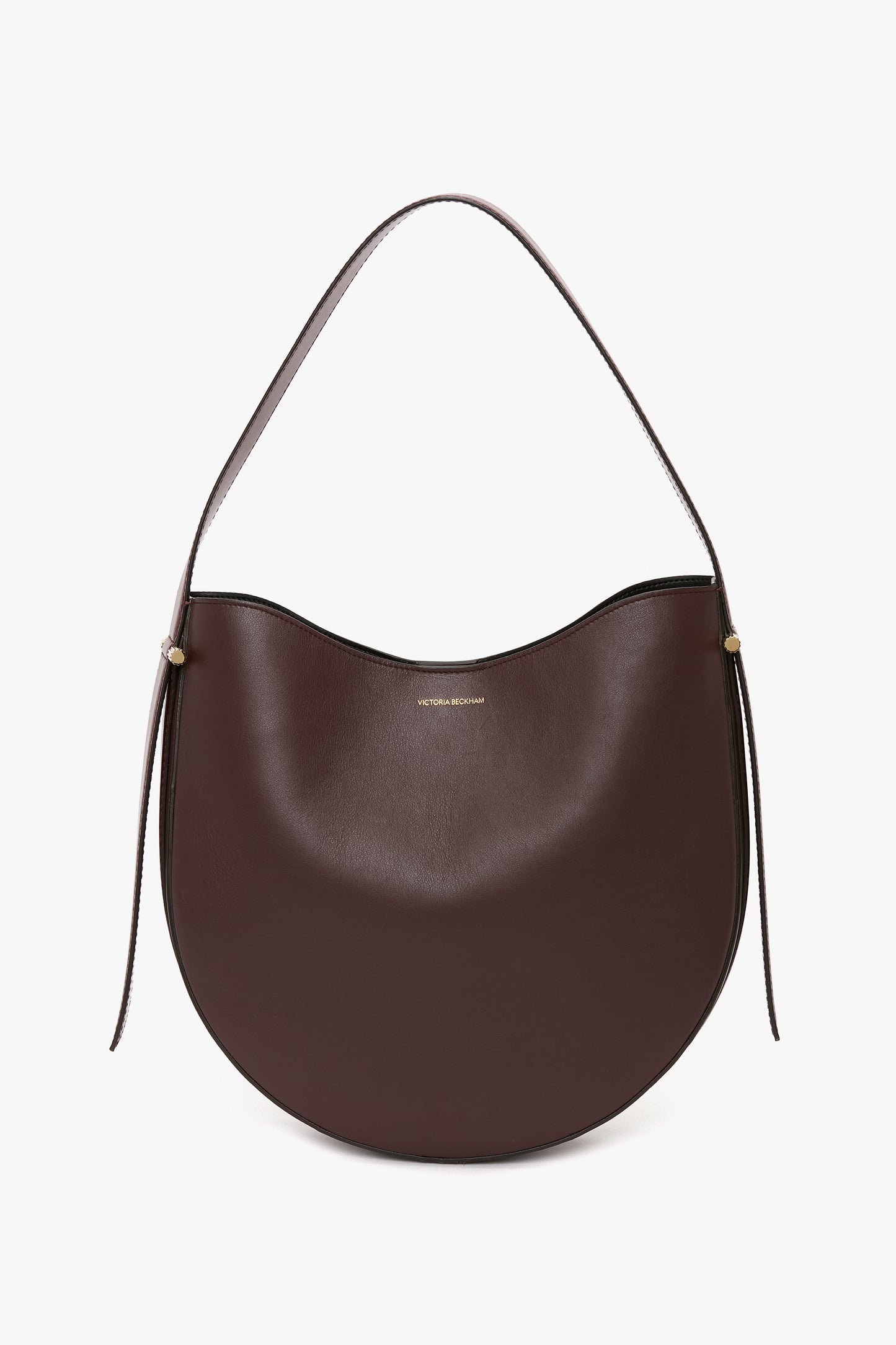 Dia Hobo Bag In Burgundy Smooth Leather – Victoria Beckham Inc