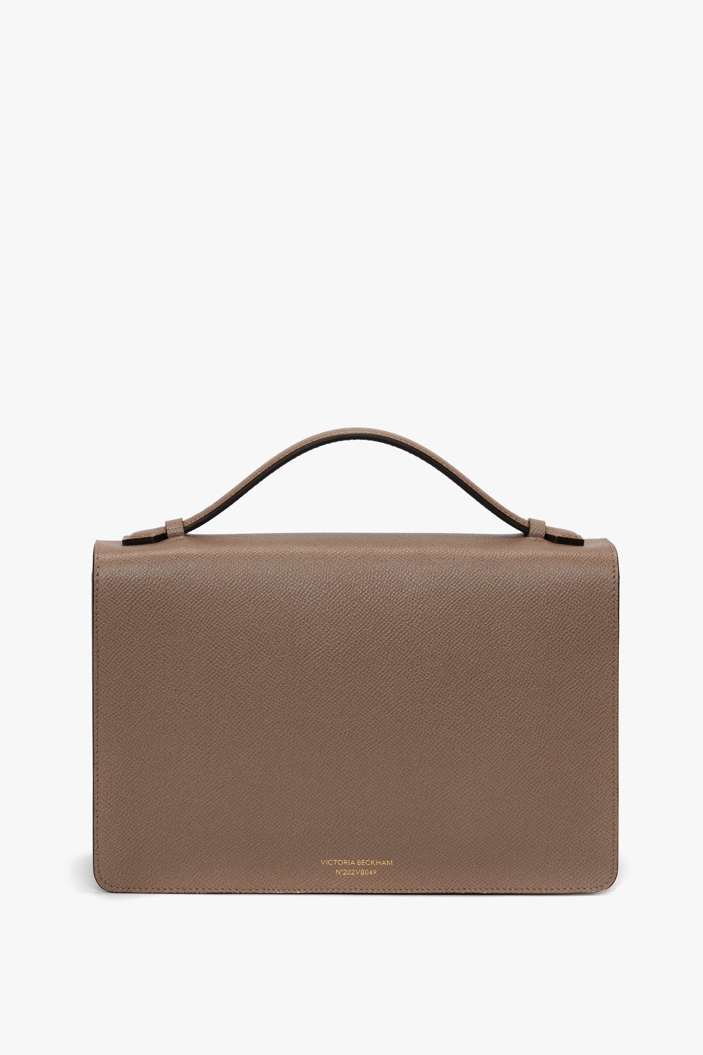 Dorian Bag In Dove Grey Grained Leather