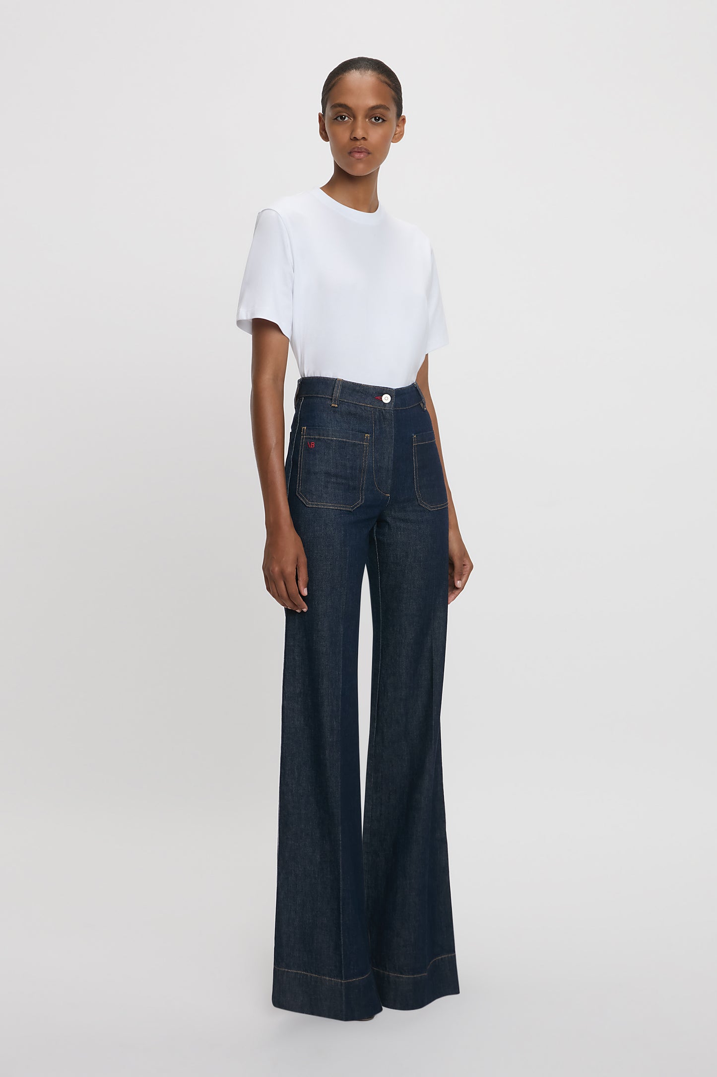 Alina High Waisted Jean In Light Rinse
