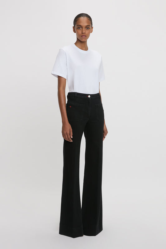 Exclusive Alina High Waisted Jean In Washed Black