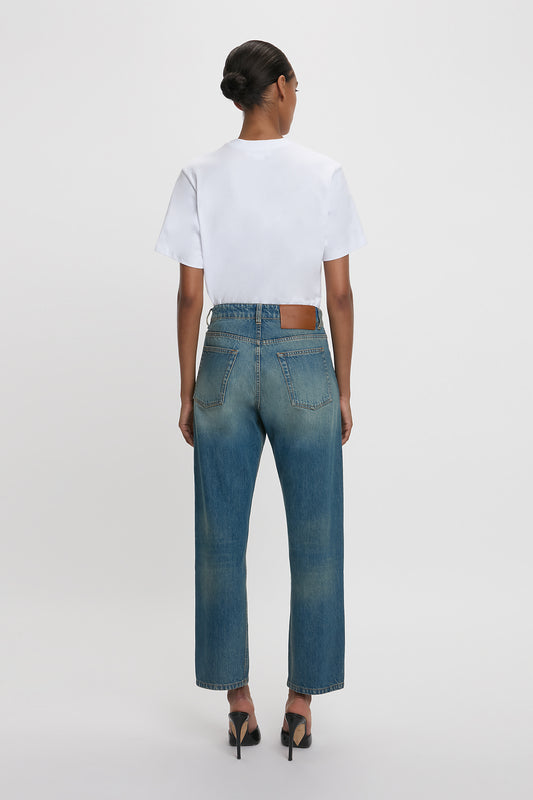 Exclusive Bernie Relaxed Jean In Mid Blue