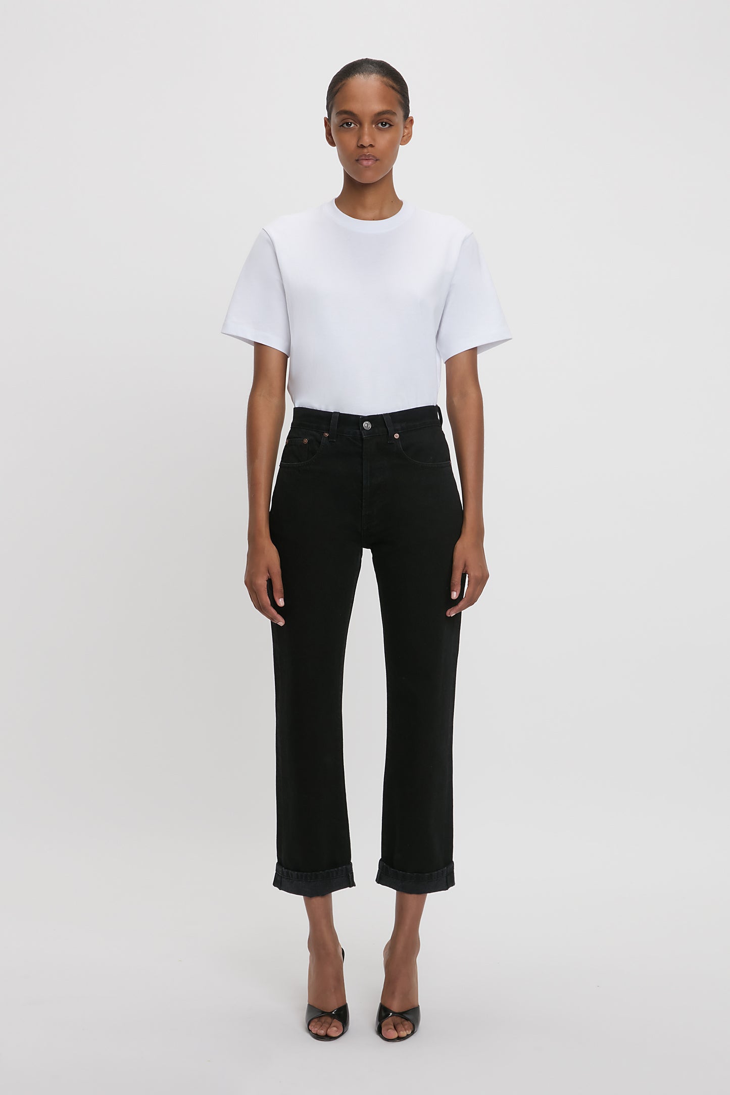 Exclusive Victoria Relaxed Jean In Washed Black