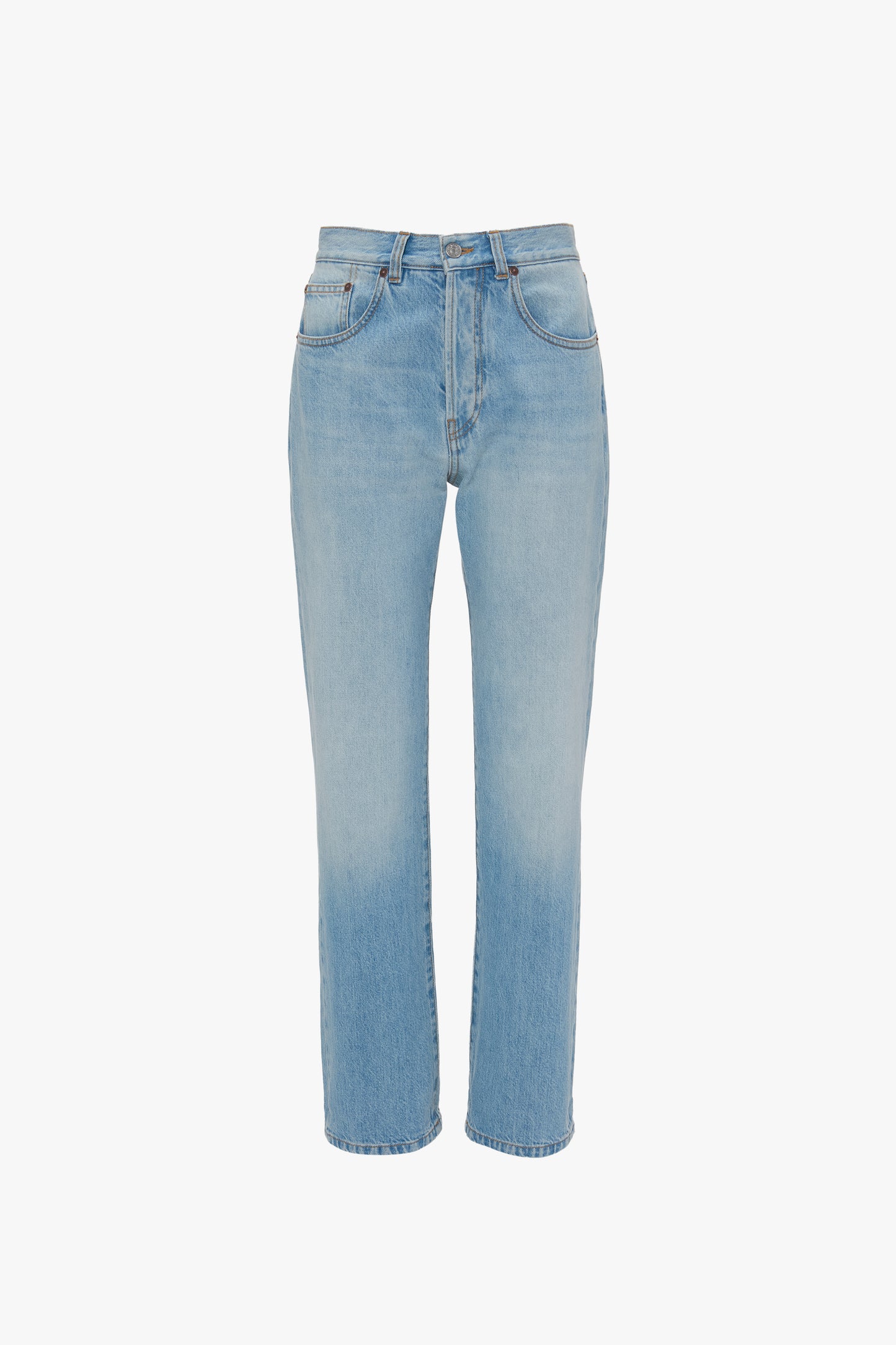 Exclusive Victoria Relaxed Jean In Light Blue Wash