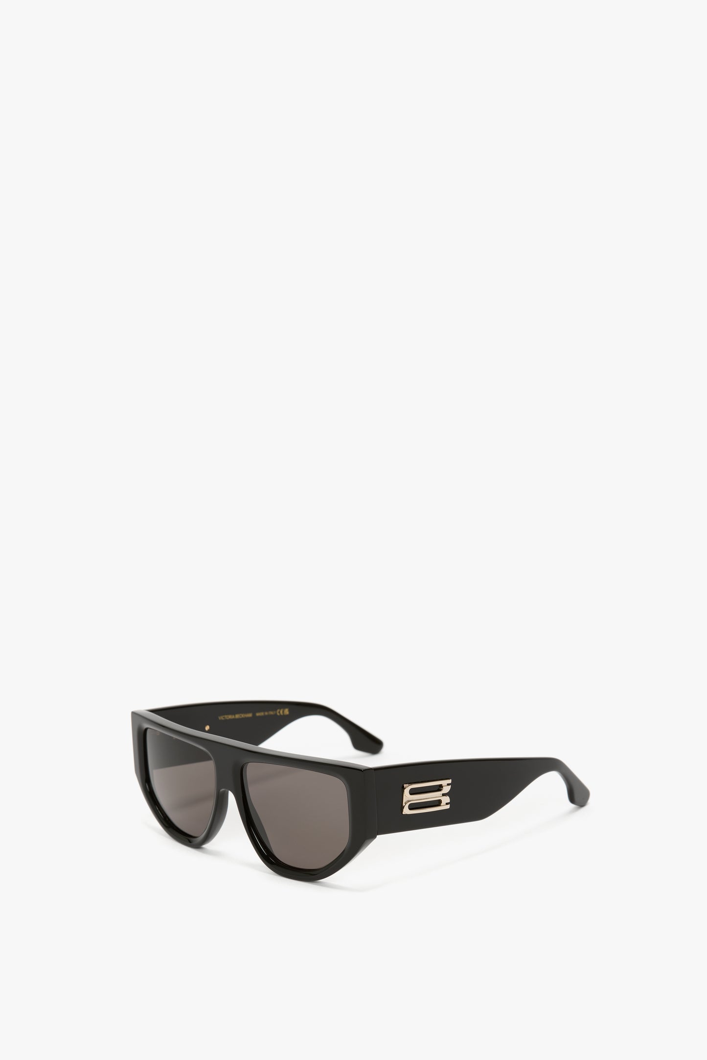 B Frame Logo Sunglasses In Black