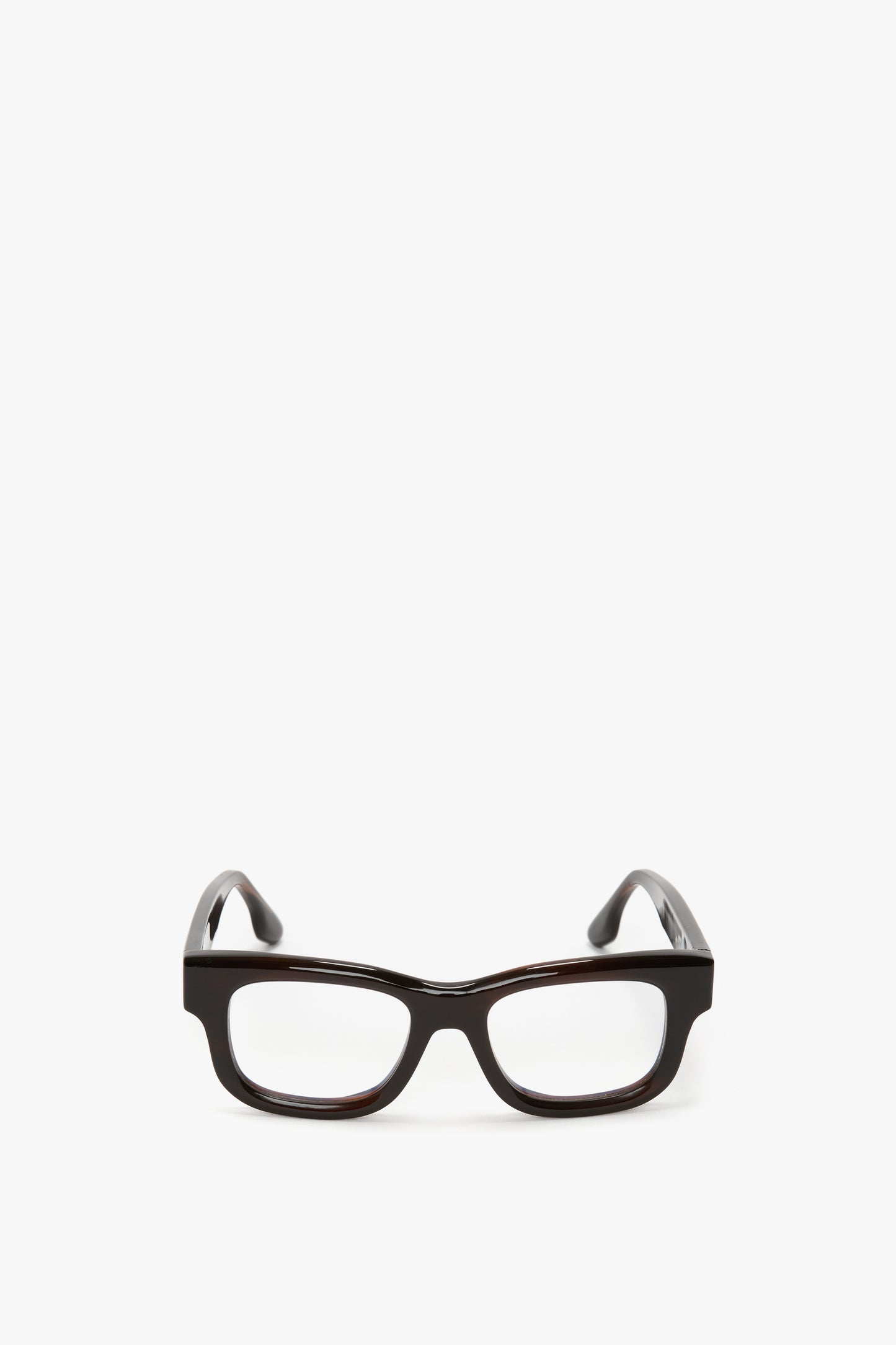 Square Frame Opticals In Black