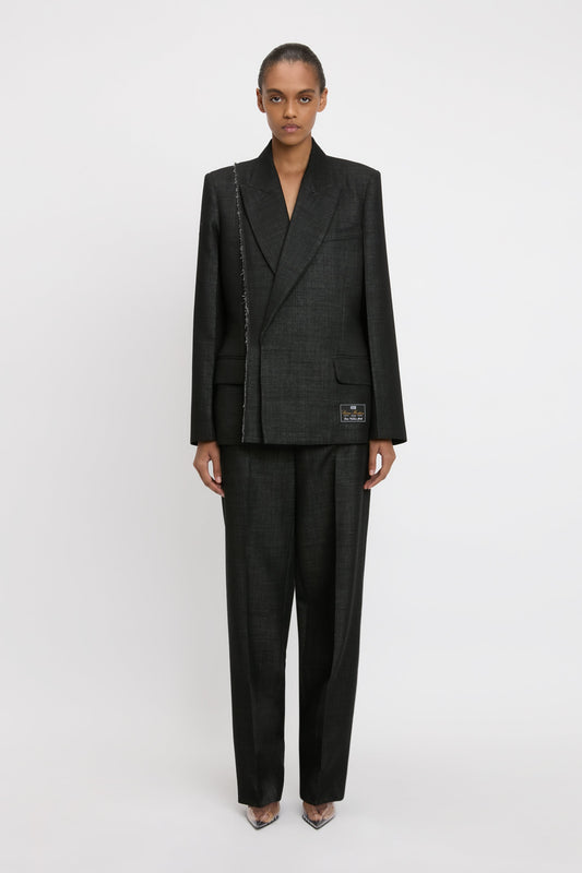 ジャケット Victoria Beckham Blazers Seam Detail Jacket In Black – Victoria Beckham Inc