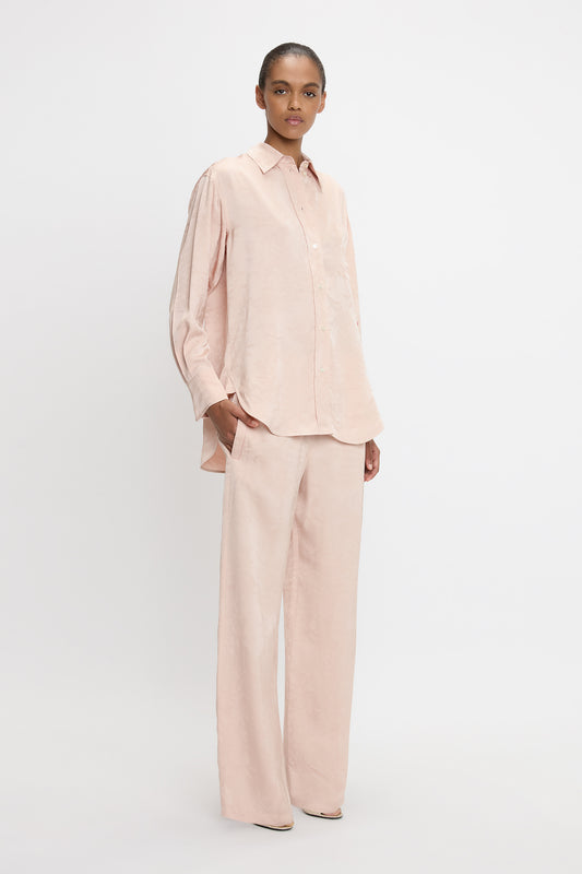 Pyjama Trouser In Ballet Pink