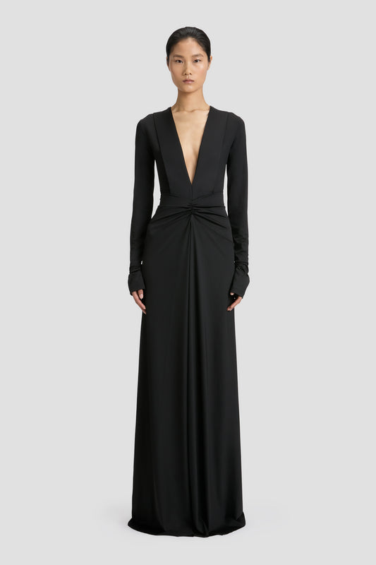 Lace Detail Cami Top In Black – Victoria Beckham Inc