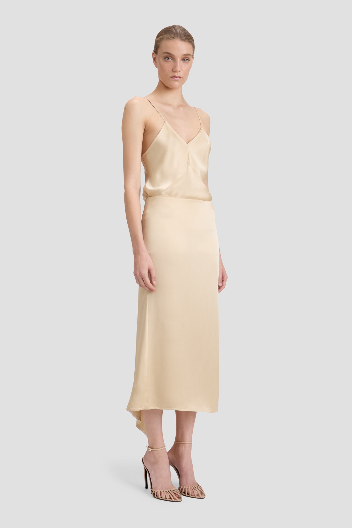 Cami Top In Macadamia