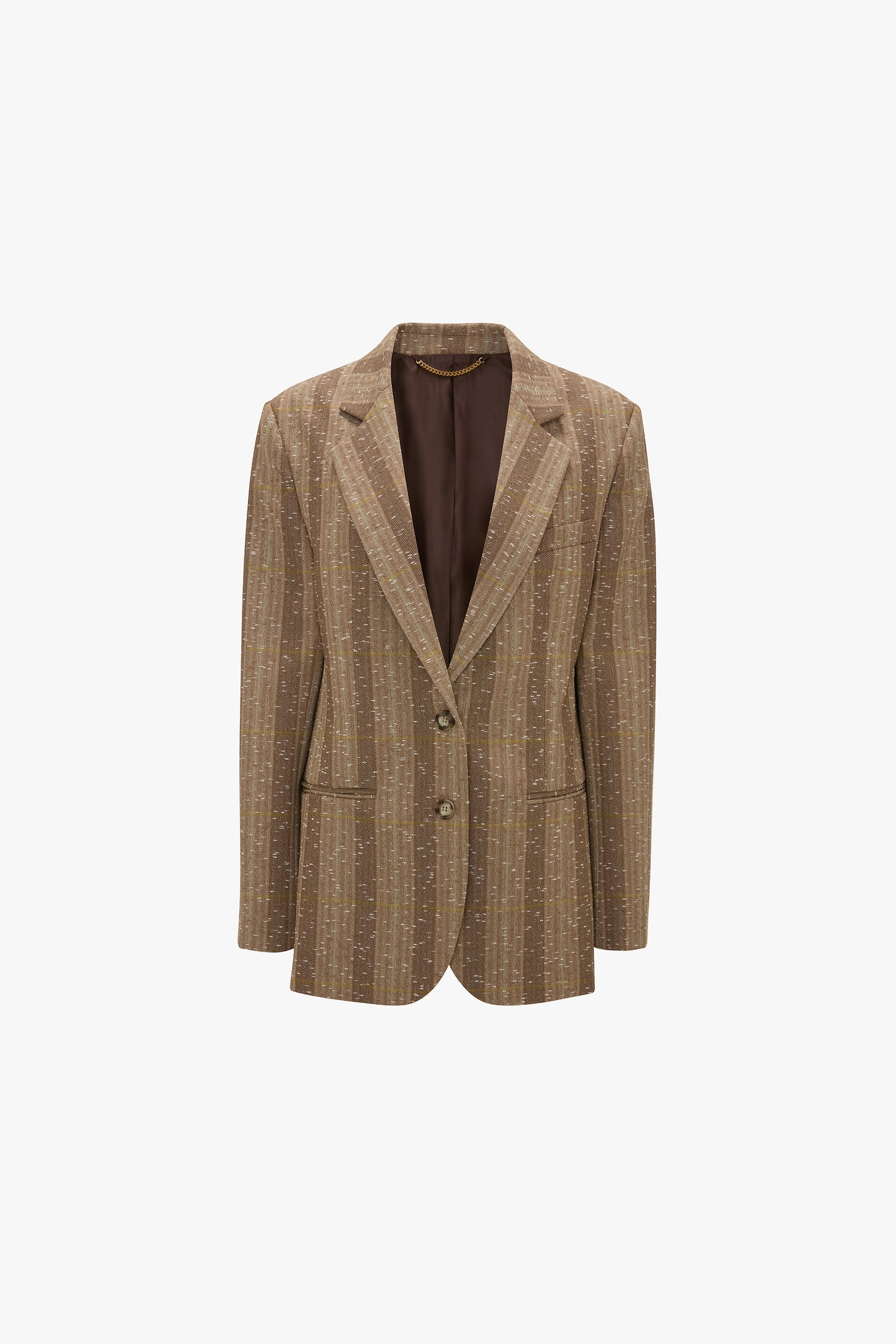 Tailored Jacket In Beige-Pistachio