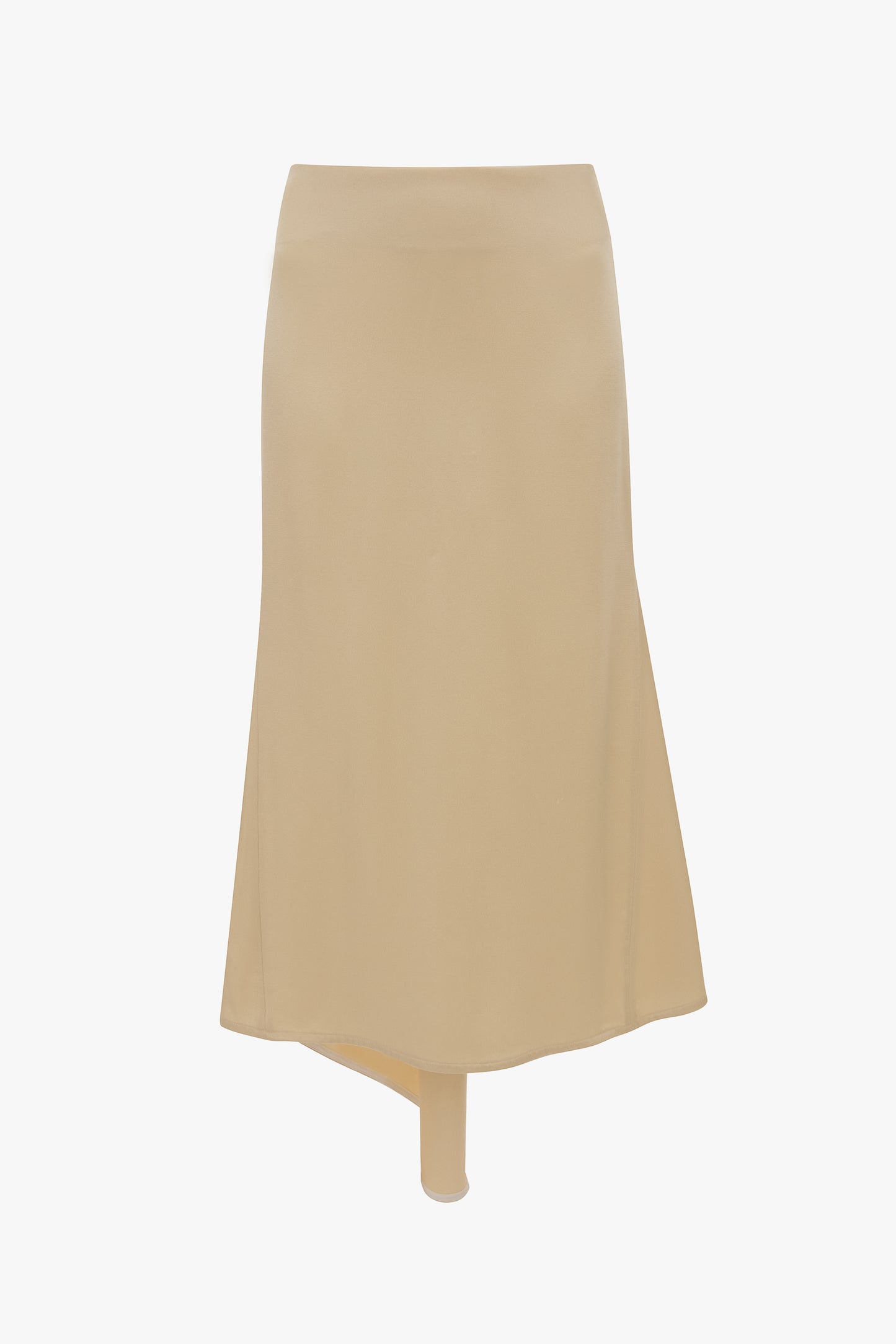 Kick Detail Skirt In Macadamia