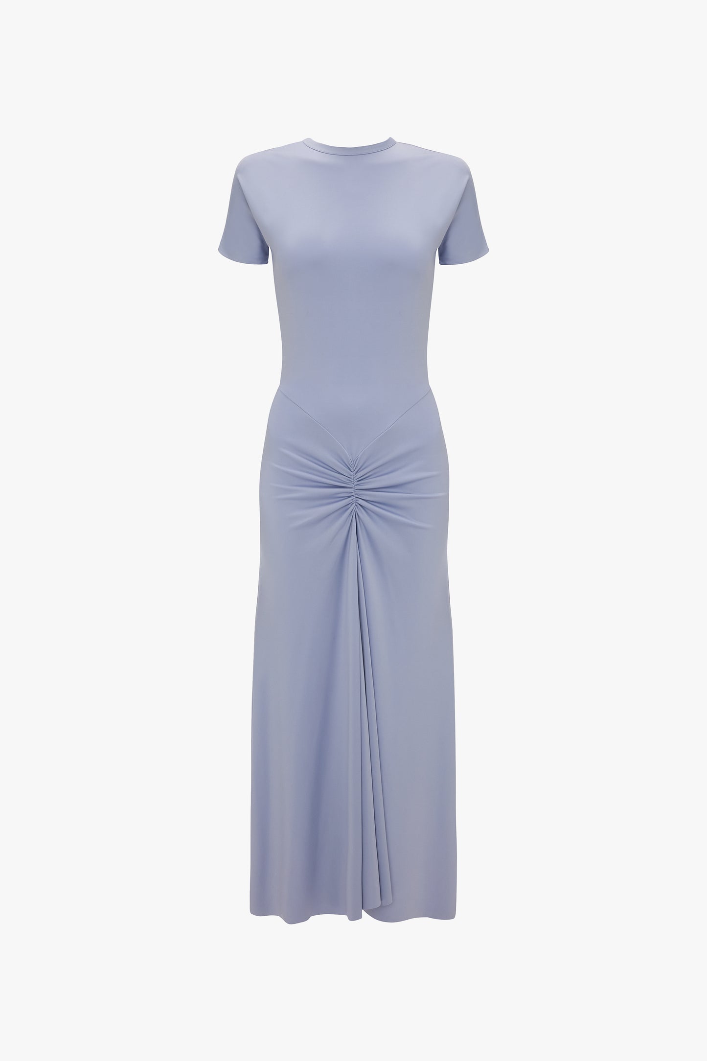 Bela T-Shirt Midi Dress In Delphinium Blue