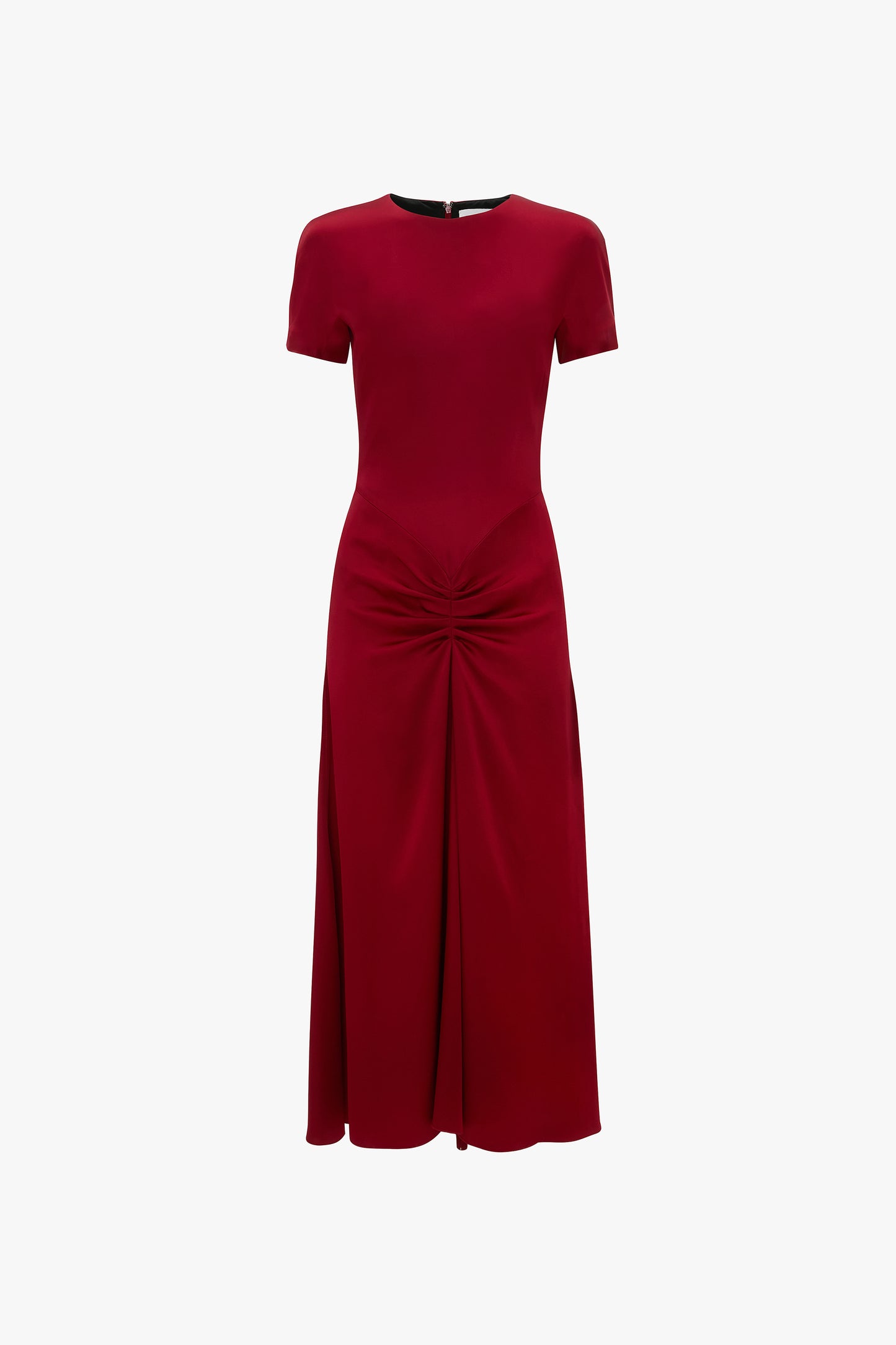 Bela T-Shirt Midi Dress In Rose