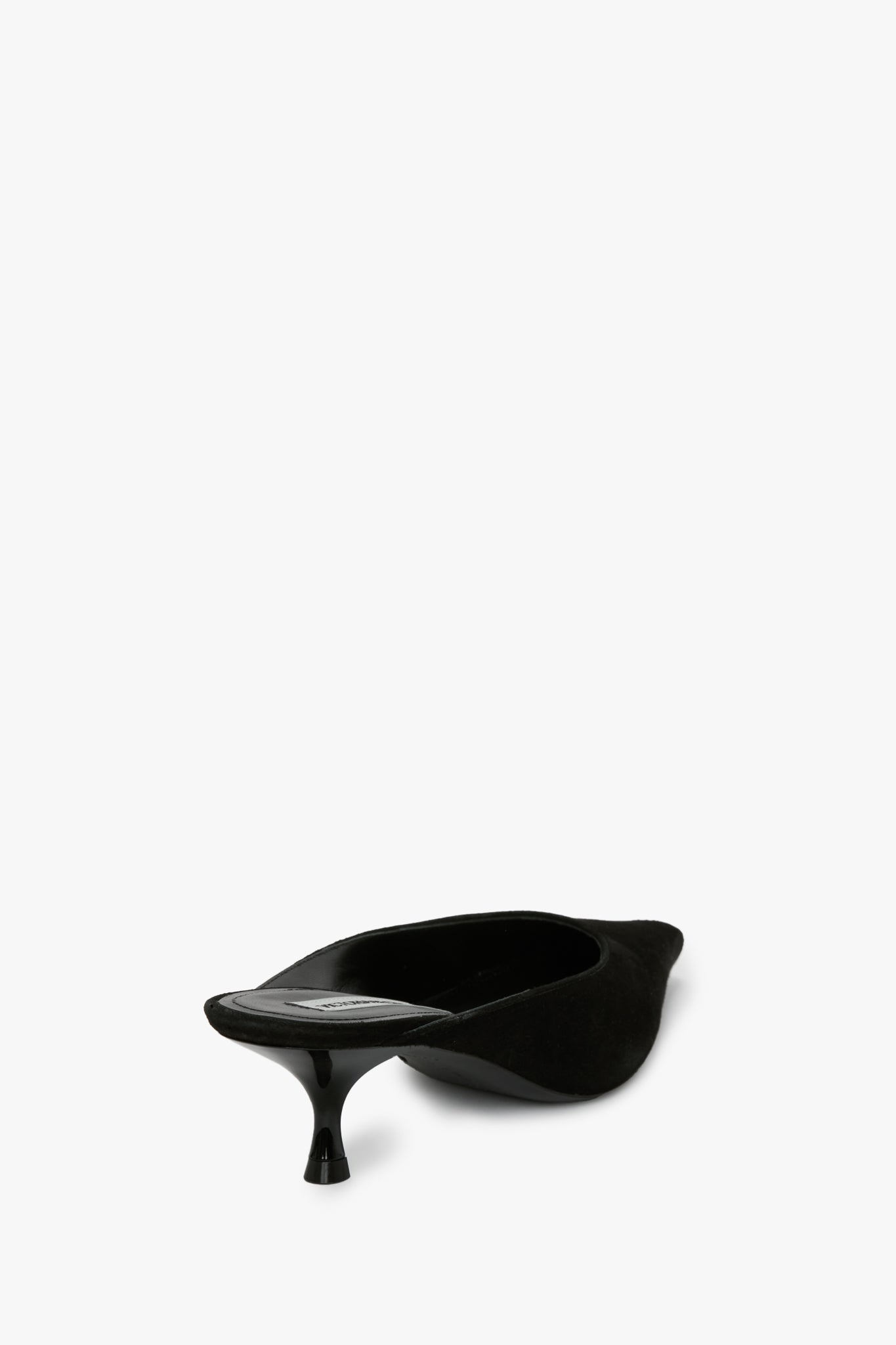 Sloan Mule In Black Suede