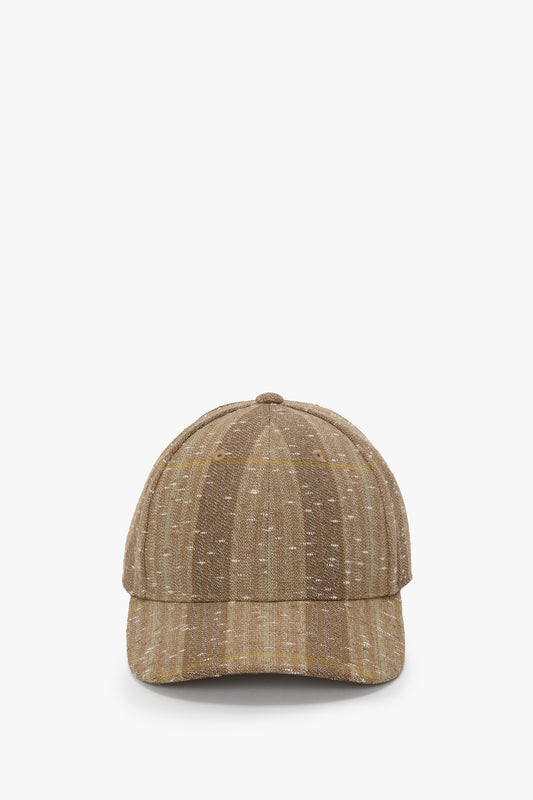 Frame Cap In Beige-Pistachio